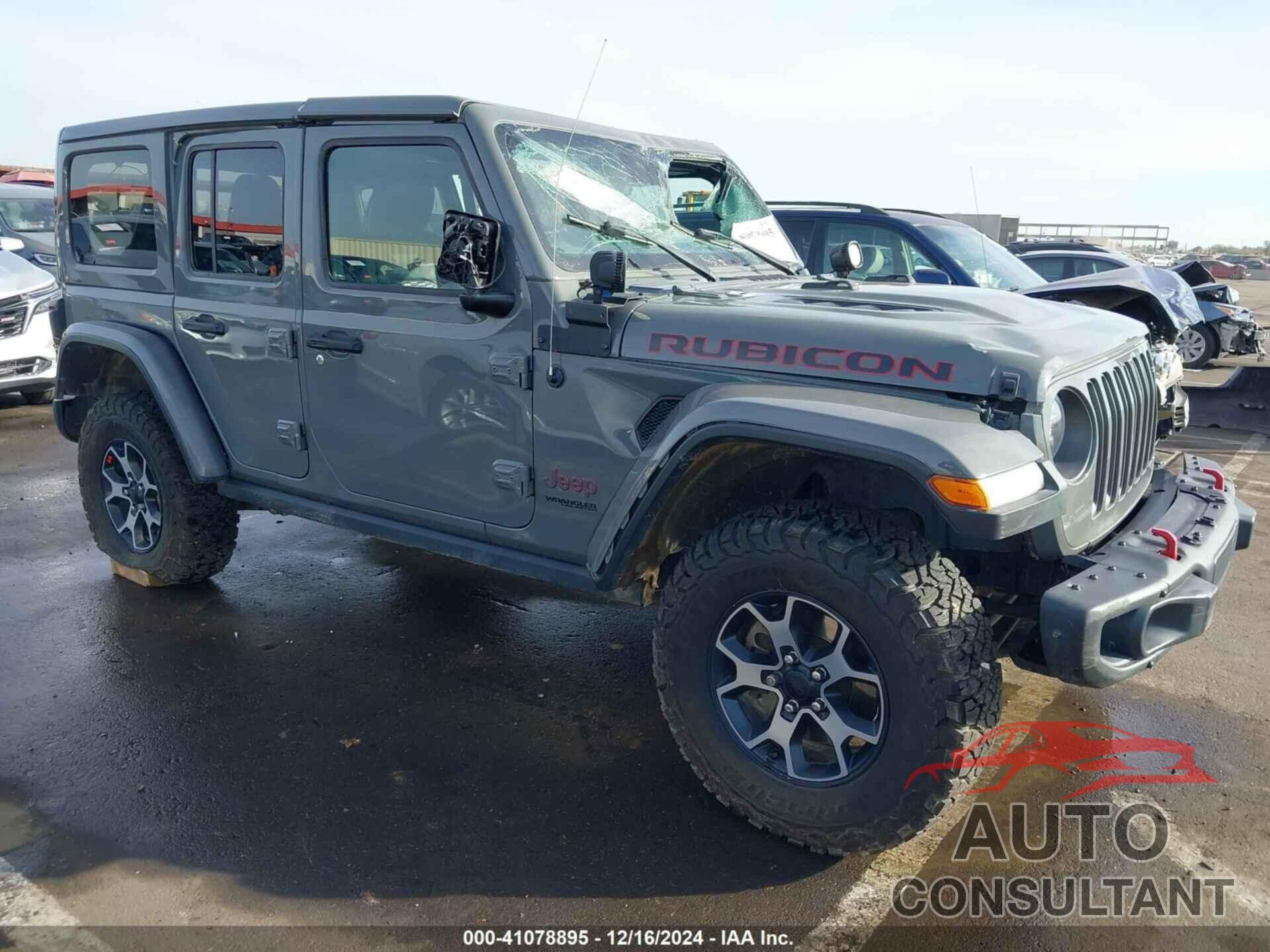 JEEP WRANGLER UNLIMITED 2019 - 1C4HJXFN6KW605331