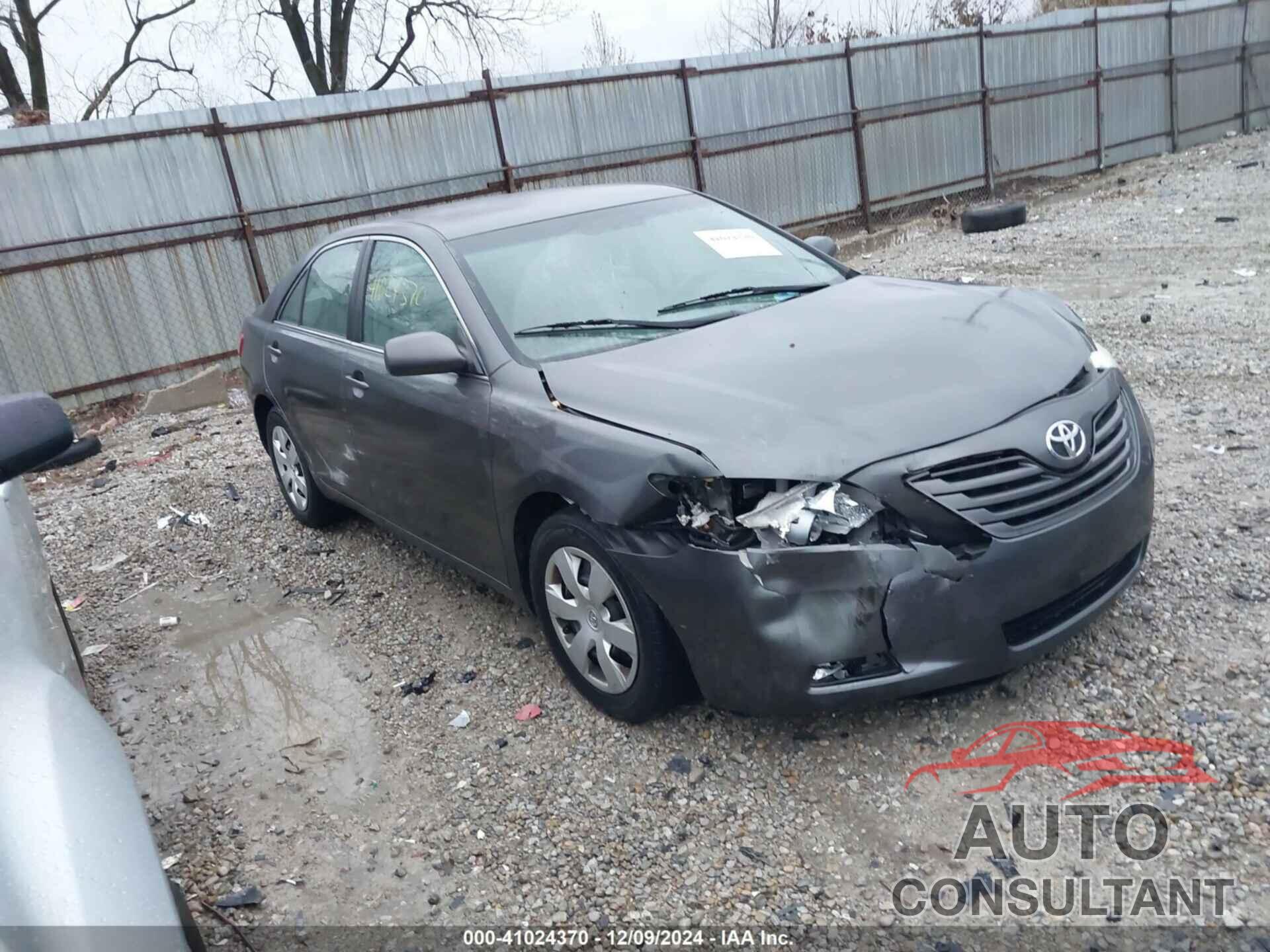 TOYOTA CAMRY 2009 - 4T4BE46K29R116415