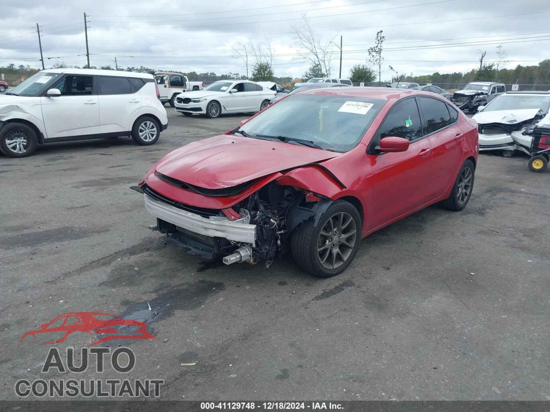 DODGE DART 2014 - 1C3CDFBB1ED907945