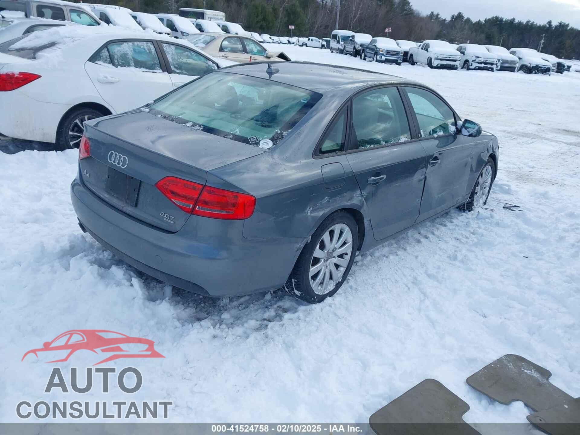 AUDI A4 2012 - WAUBFAFL5CN019419
