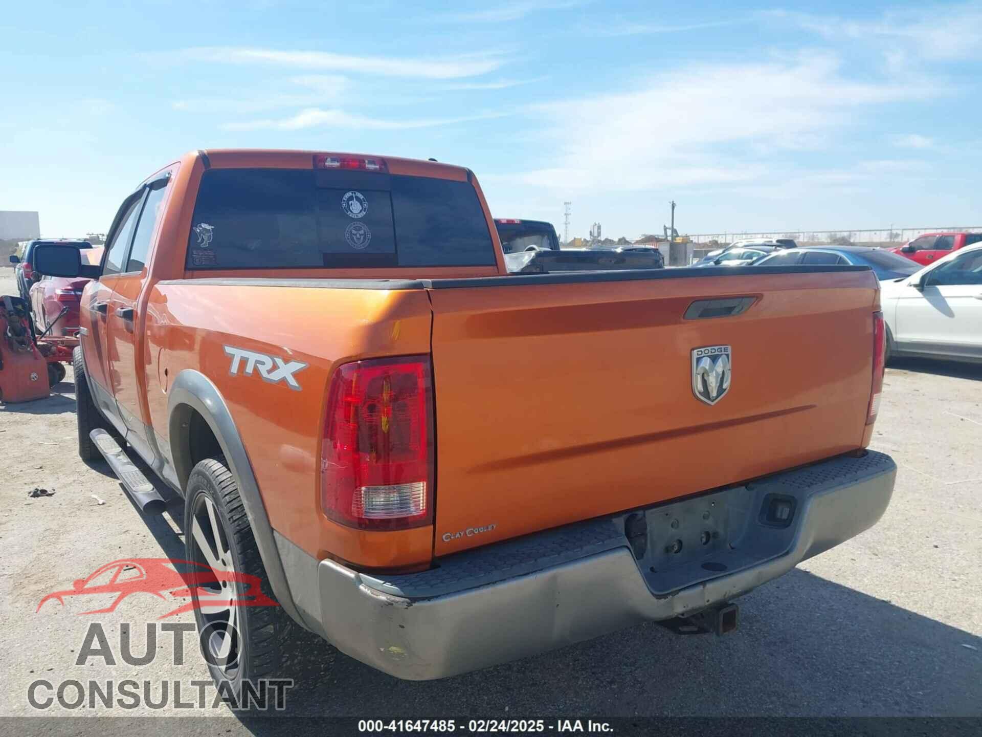 DODGE RAM 1500 2010 - 1D7RB1GT9AS171008