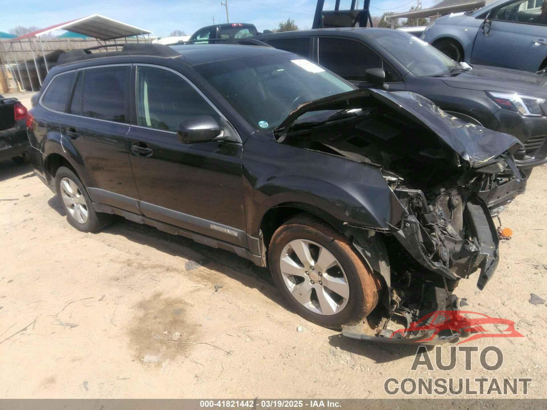 SUBARU OUTBACK 2011 - 4S4BRBBCXB3369947
