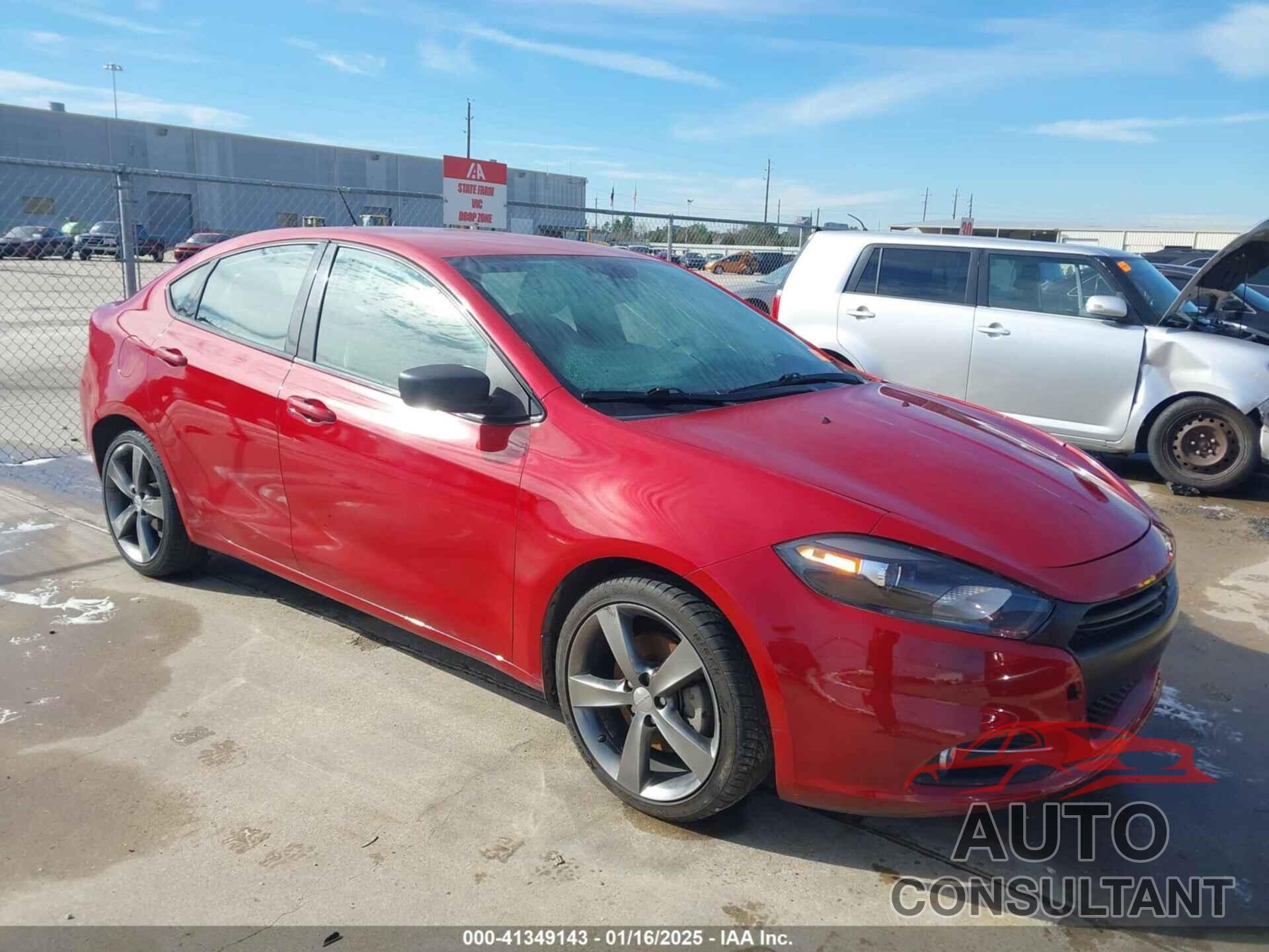 DODGE DART 2015 - 1C3CDFEB2FD146498