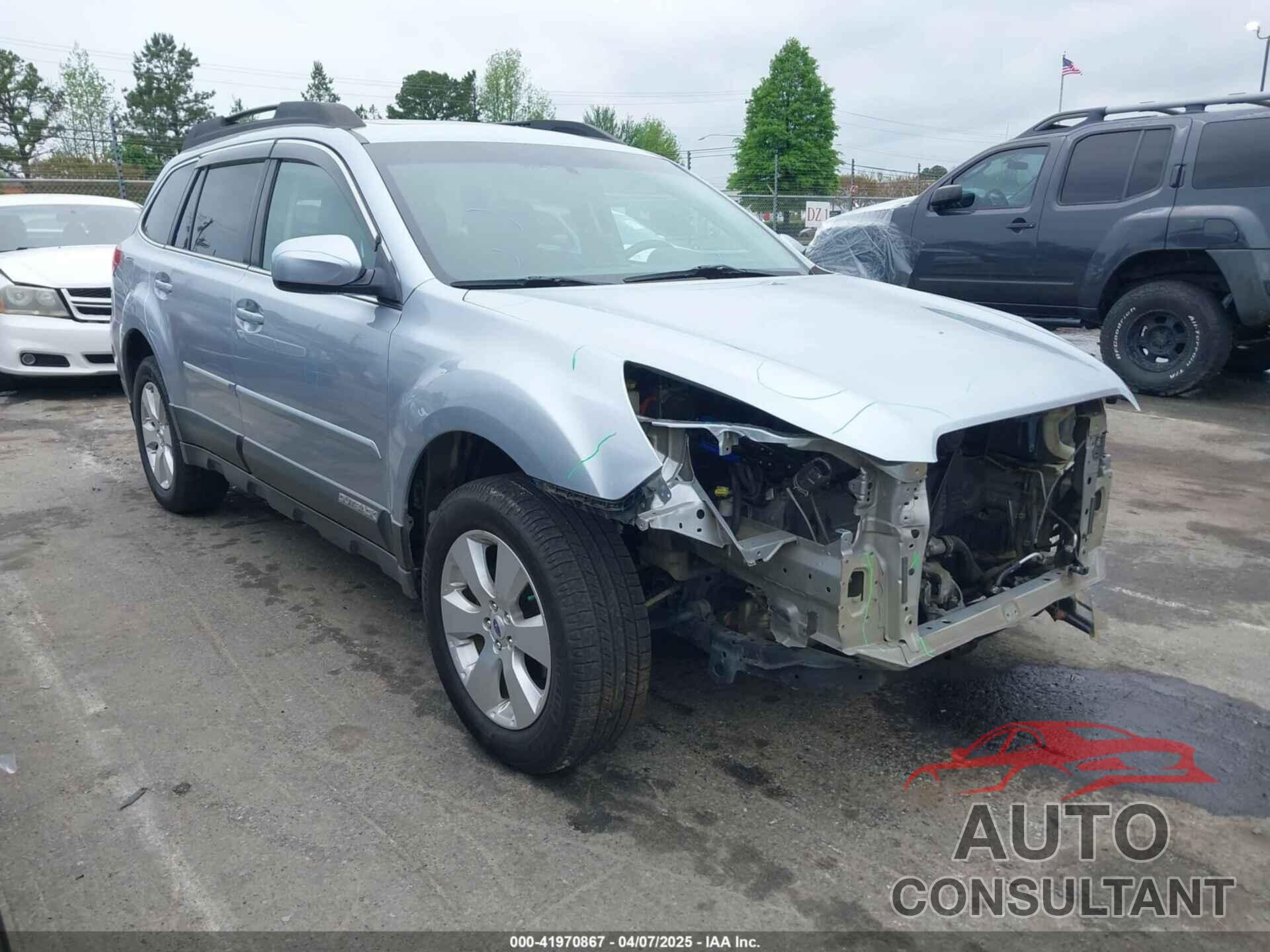 SUBARU OUTBACK 2012 - 4S4BRBKC7C3275199