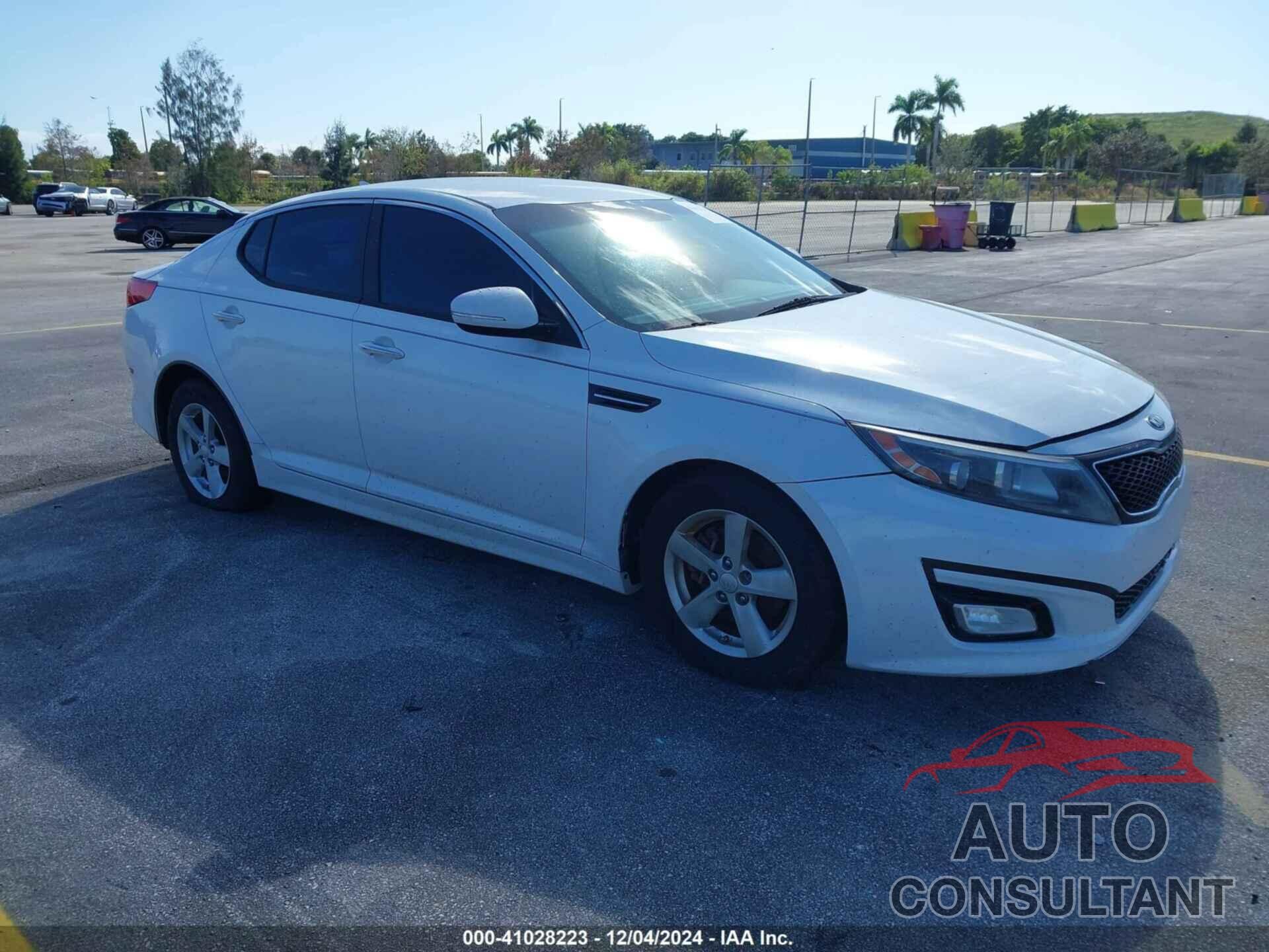 KIA OPTIMA 2015 - KNAGM4A70F5559126