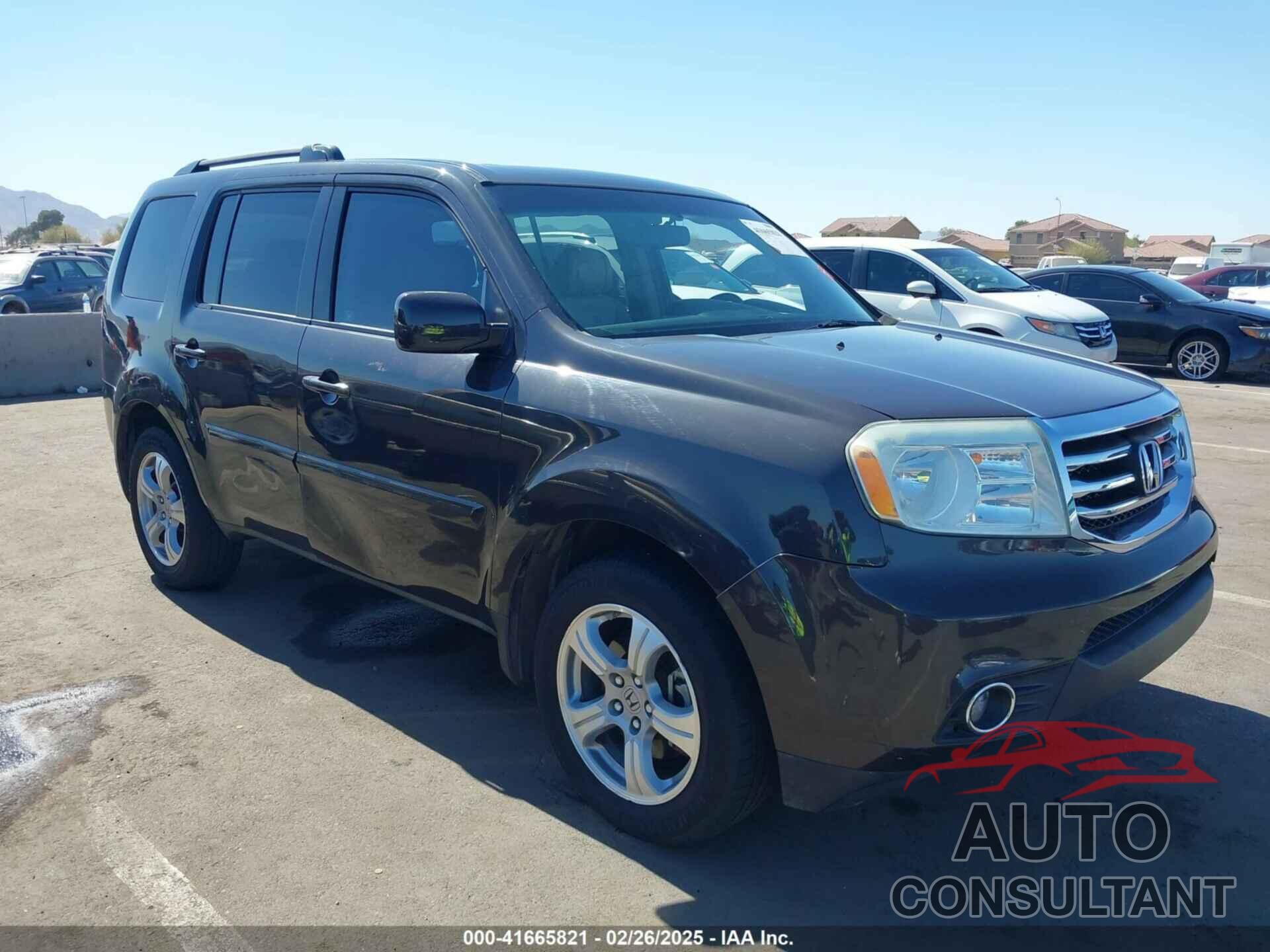 HONDA PILOT 2012 - 5FNYF3H58CB015631