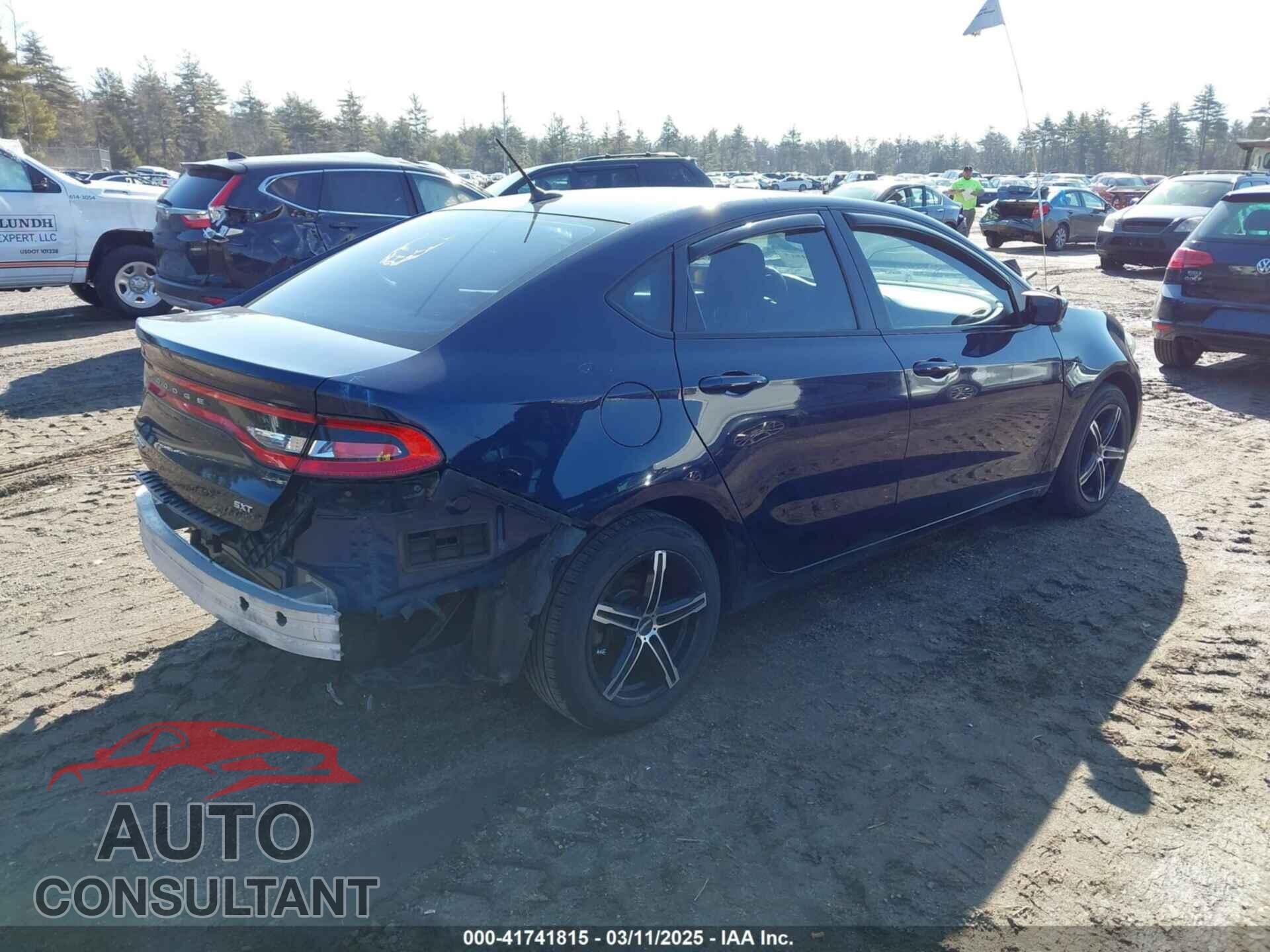 DODGE DART 2015 - 1C3CDFBB2FD193163