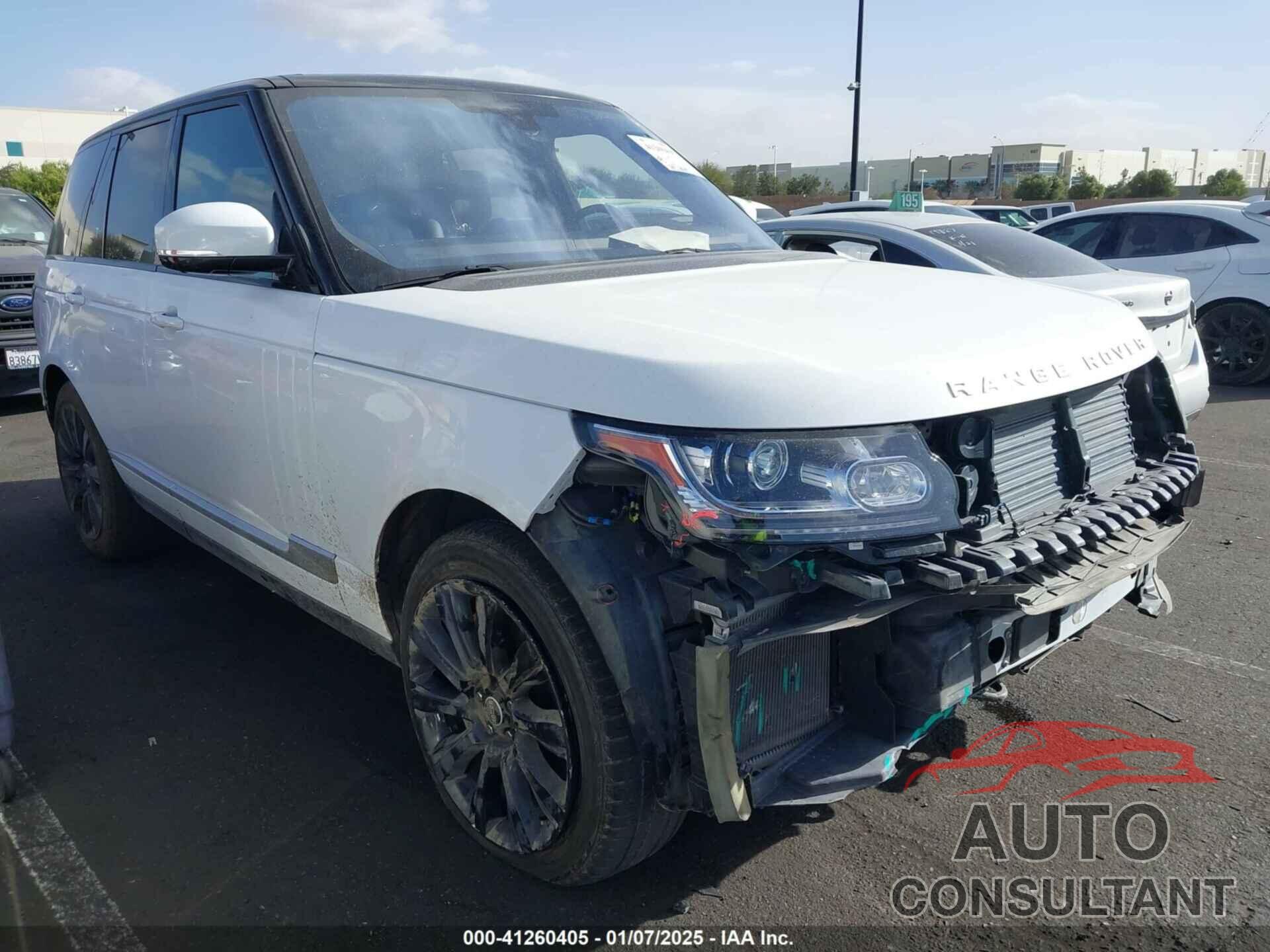 LAND ROVER RANGE ROVER 2016 - SALGS2EF1GA311368