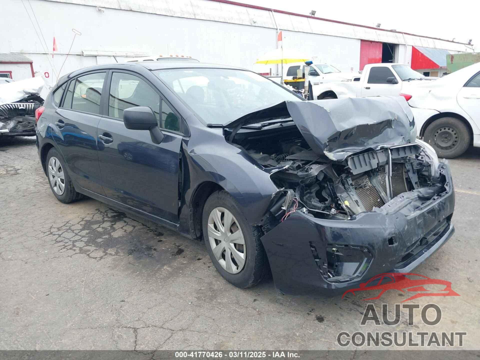 SUBARU IMPREZA 2013 - JF1GPAA68DG853624