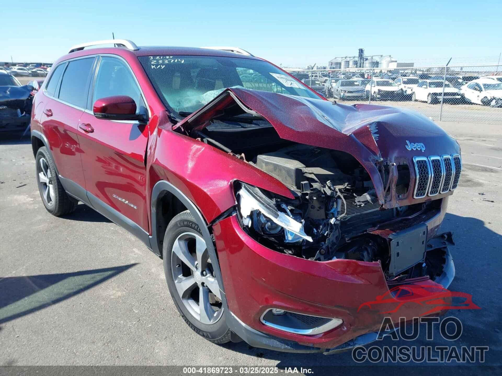 JEEP CHEROKEE 2019 - 1C4PJMDX0KD309375