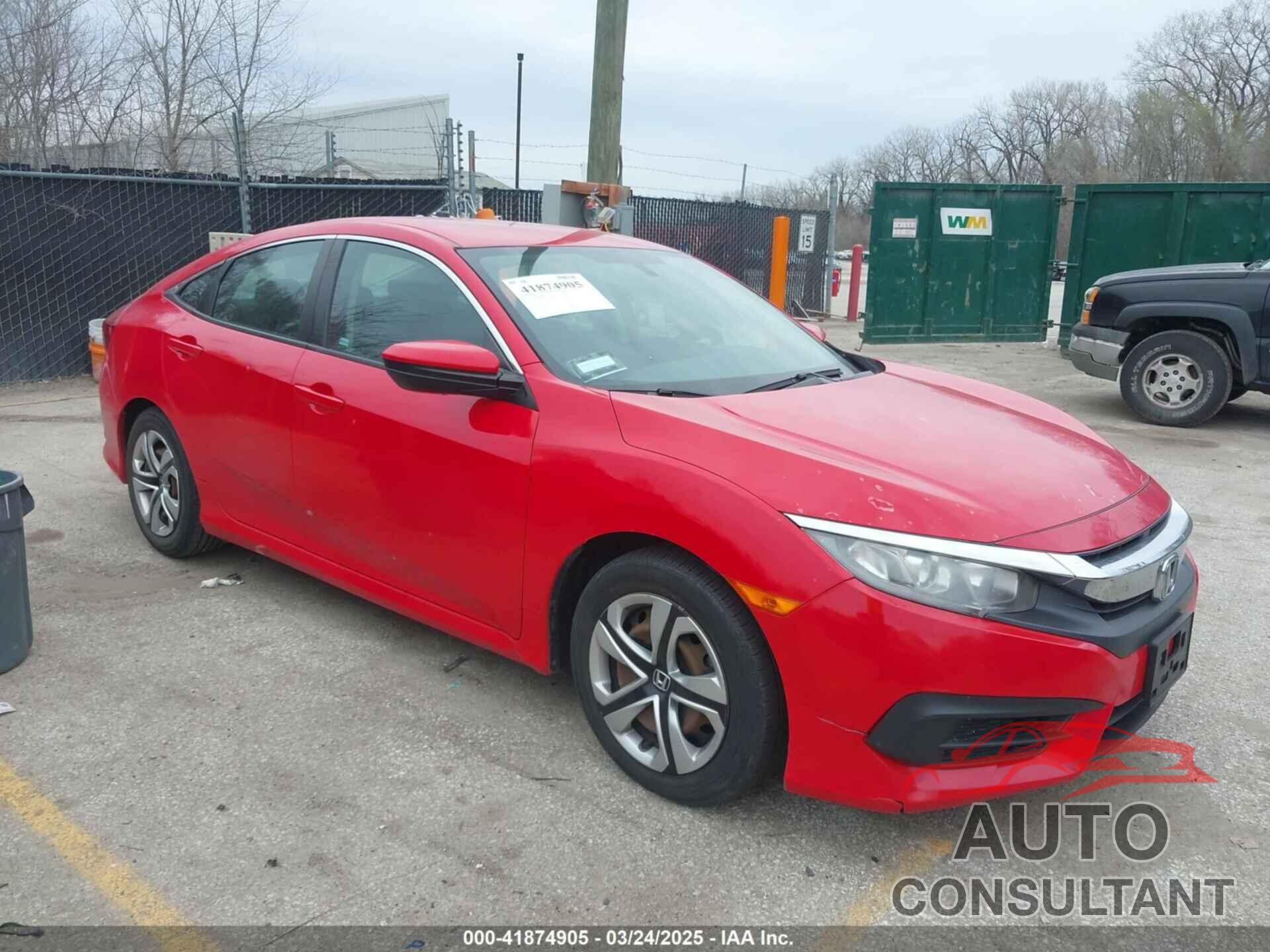 HONDA CIVIC 2018 - 2HGFC2F50JH542195