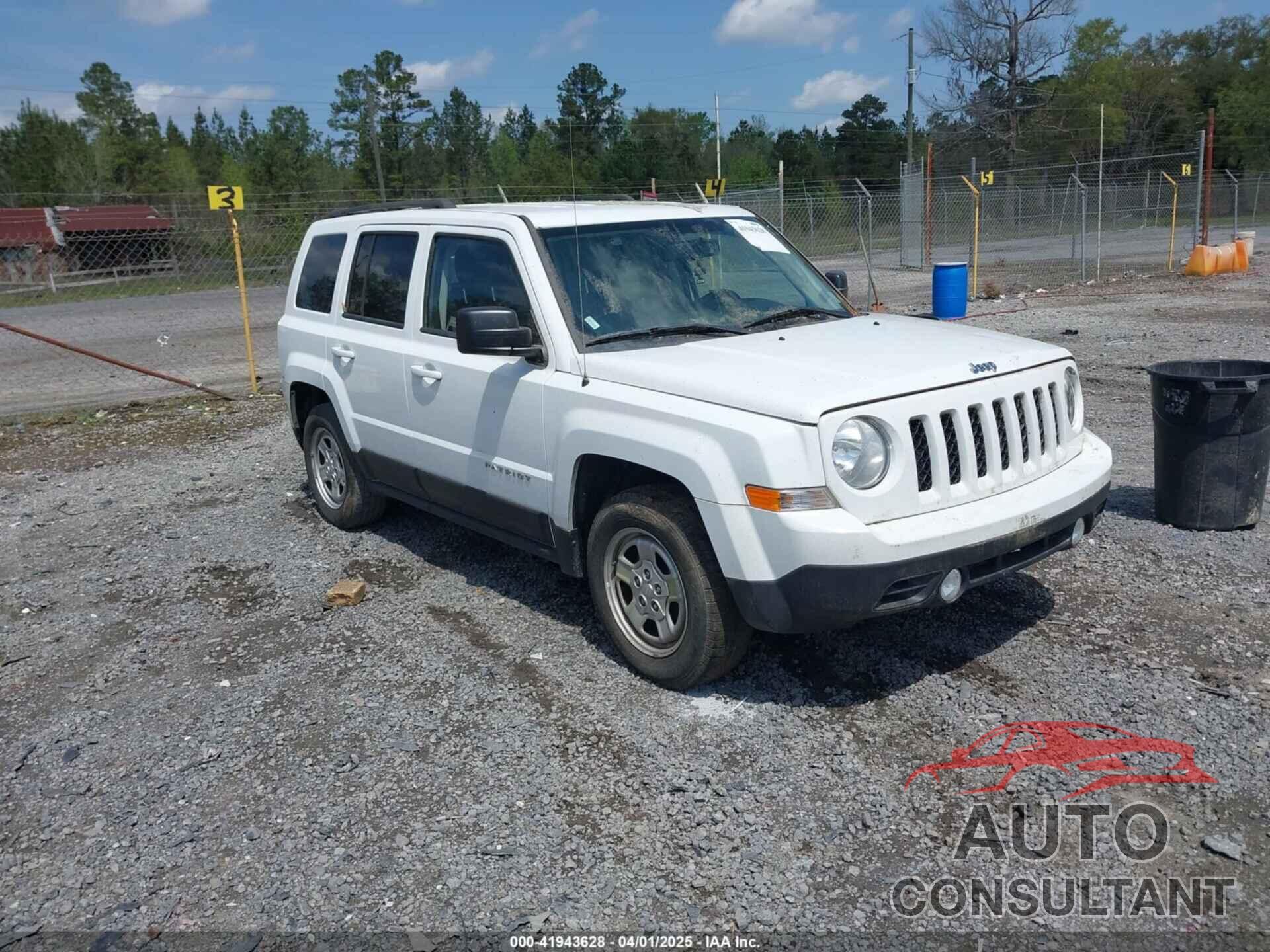 JEEP PATRIOT 2016 - 1C4NJPBAXGD747383