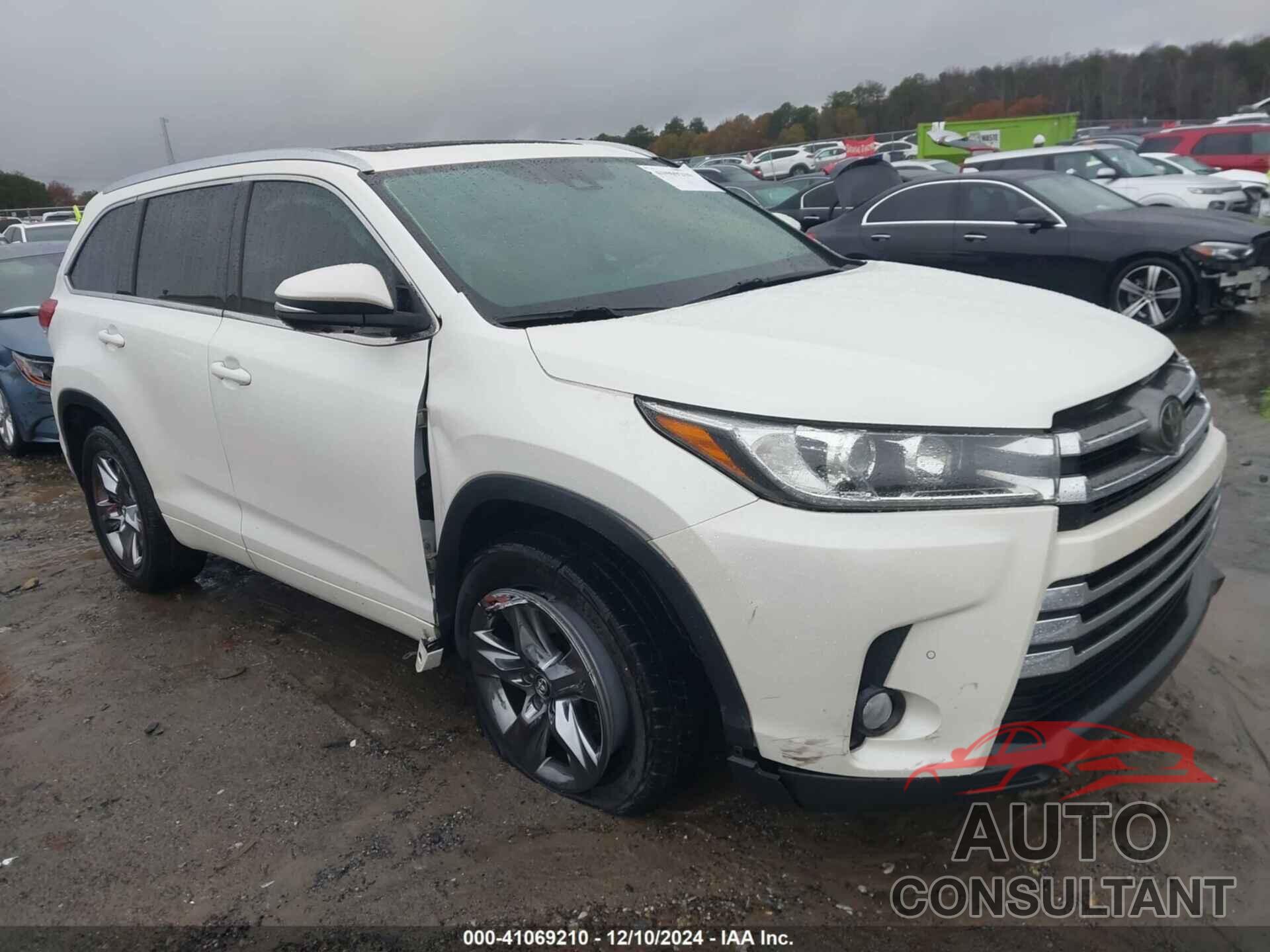 TOYOTA HIGHLANDER 2017 - 5TDYZRFH5HS220978