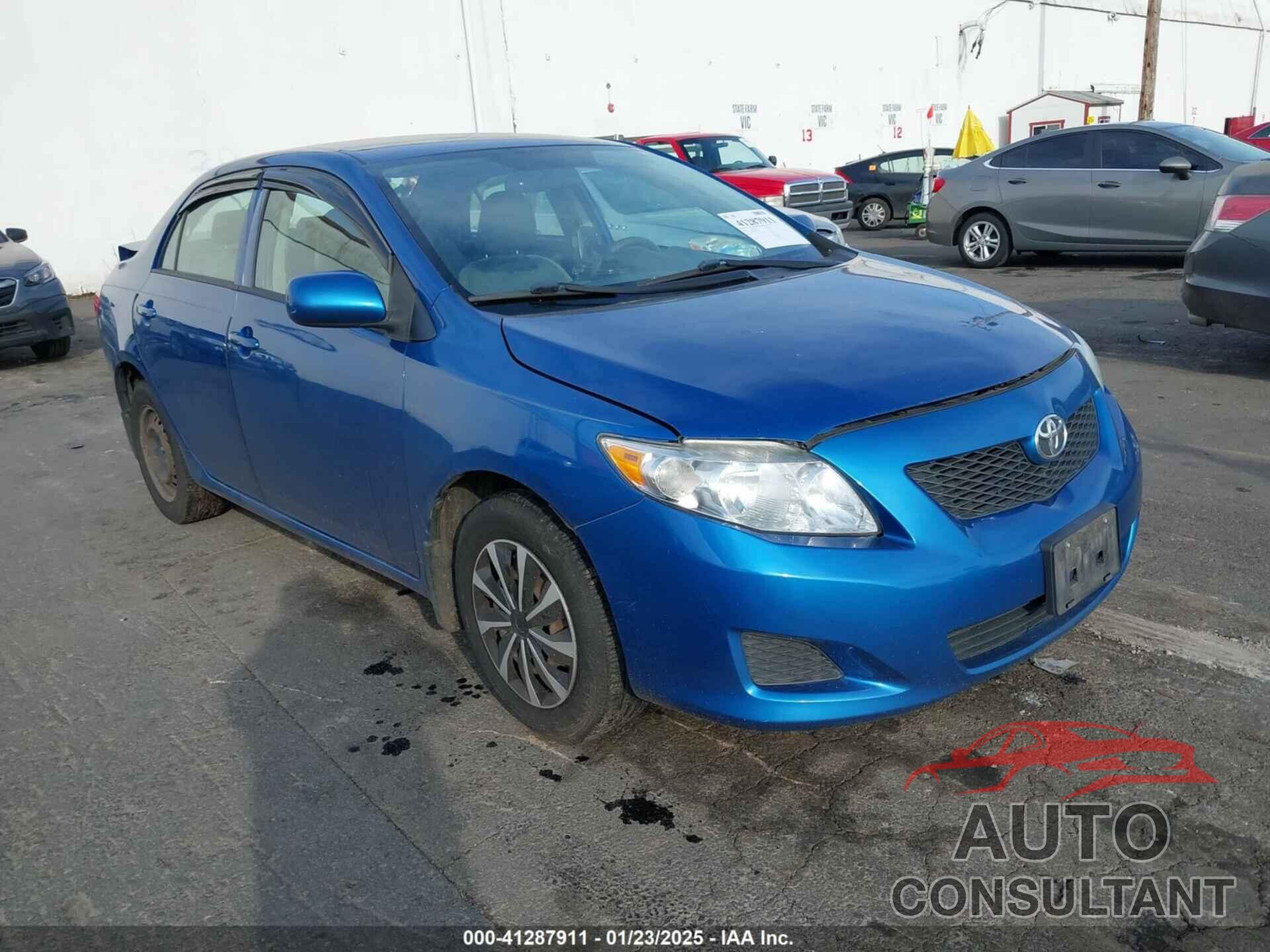 TOYOTA COROLLA 2009 - 1NXBU40E29Z108640