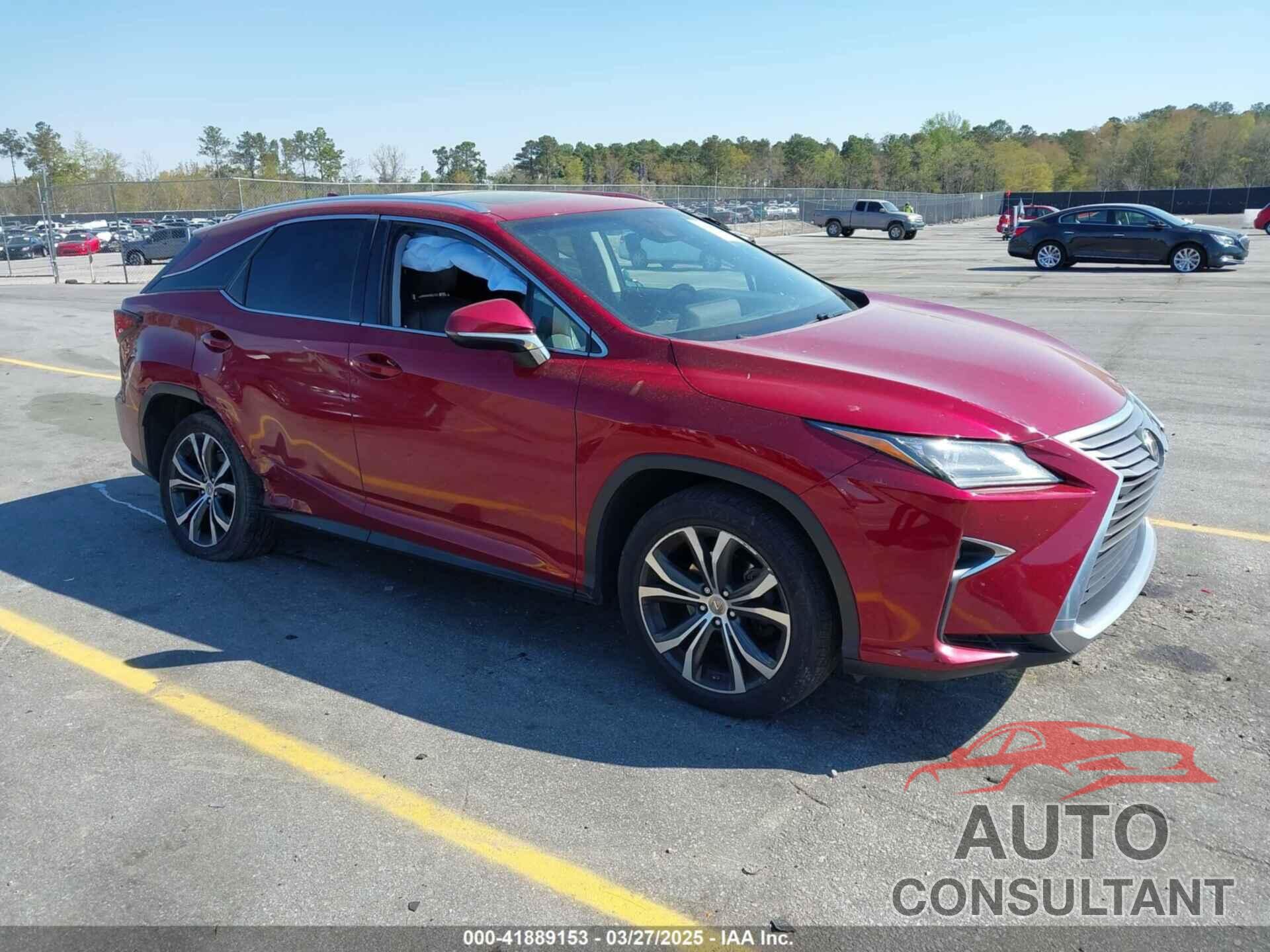 LEXUS RX 350 2017 - 2T2ZZMCA1HC078468
