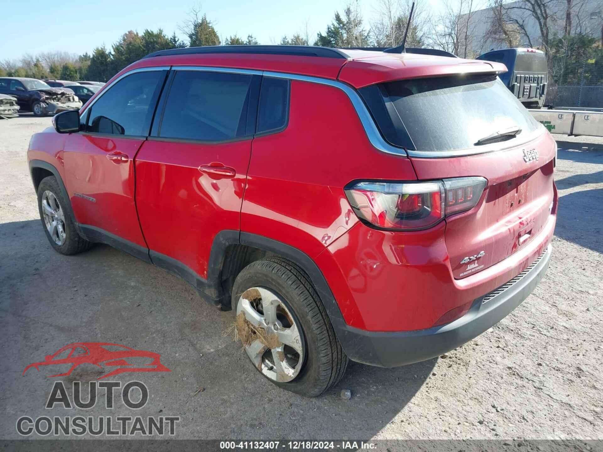 JEEP NEW COMPASS 2017 - 3C4NJDBB1HT652052