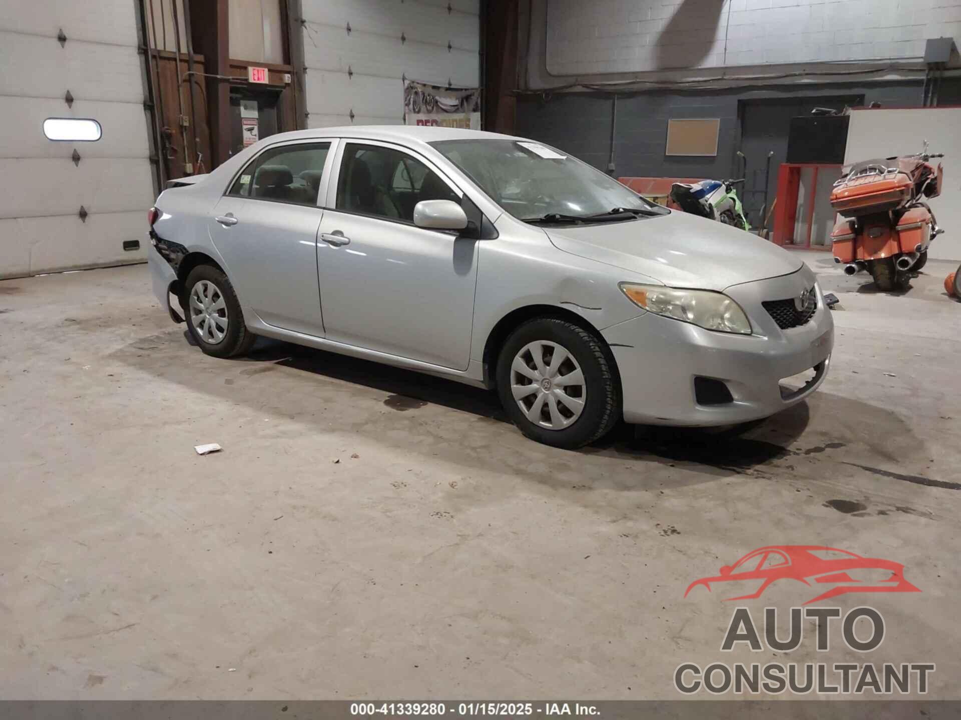 TOYOTA COROLLA 2009 - JTDBL40E39J048232