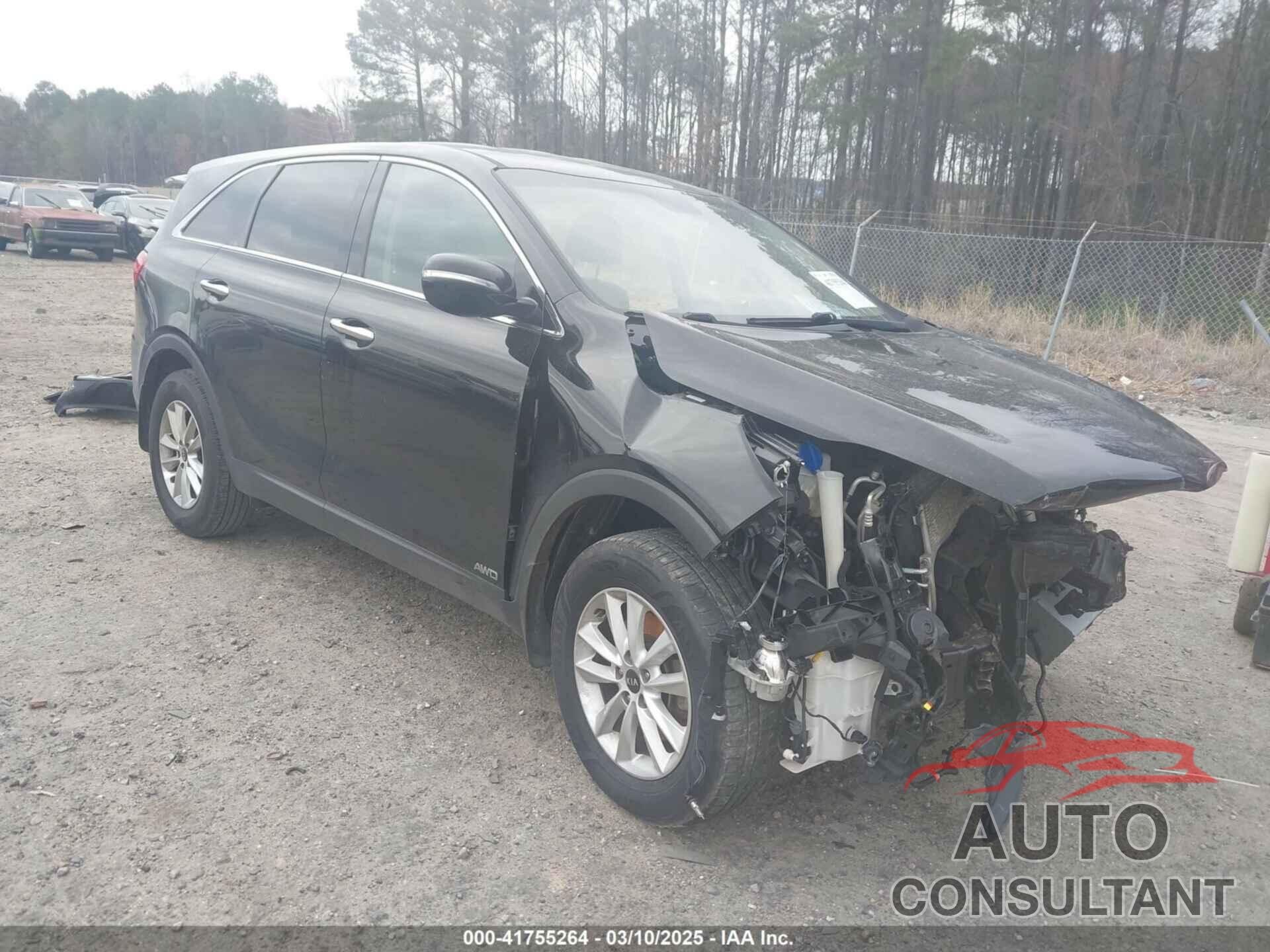 KIA SORENTO 2019 - 5XYPGDA32KG501382