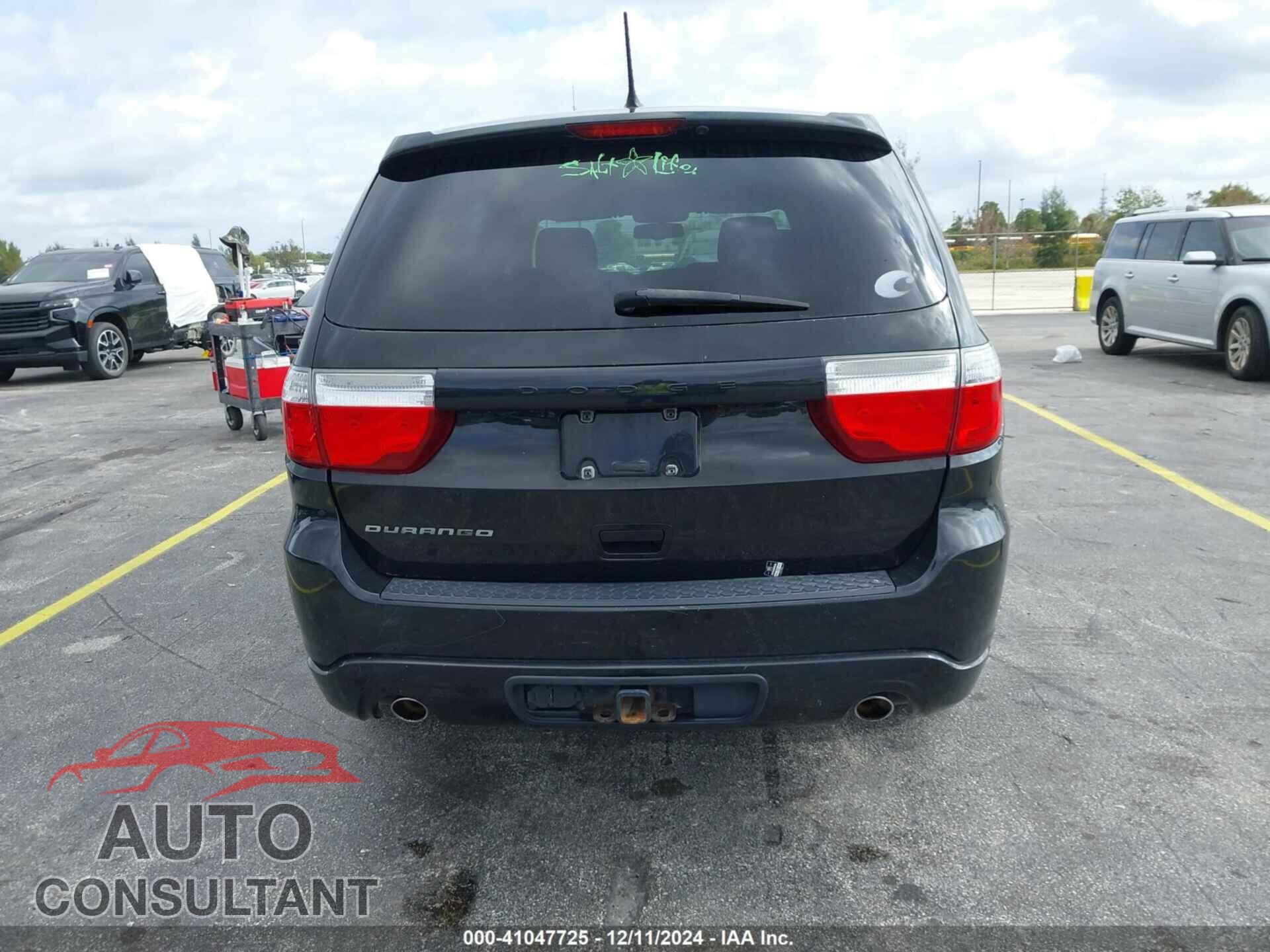 DODGE DURANGO 2013 - 1C4RDHAGXDC653526