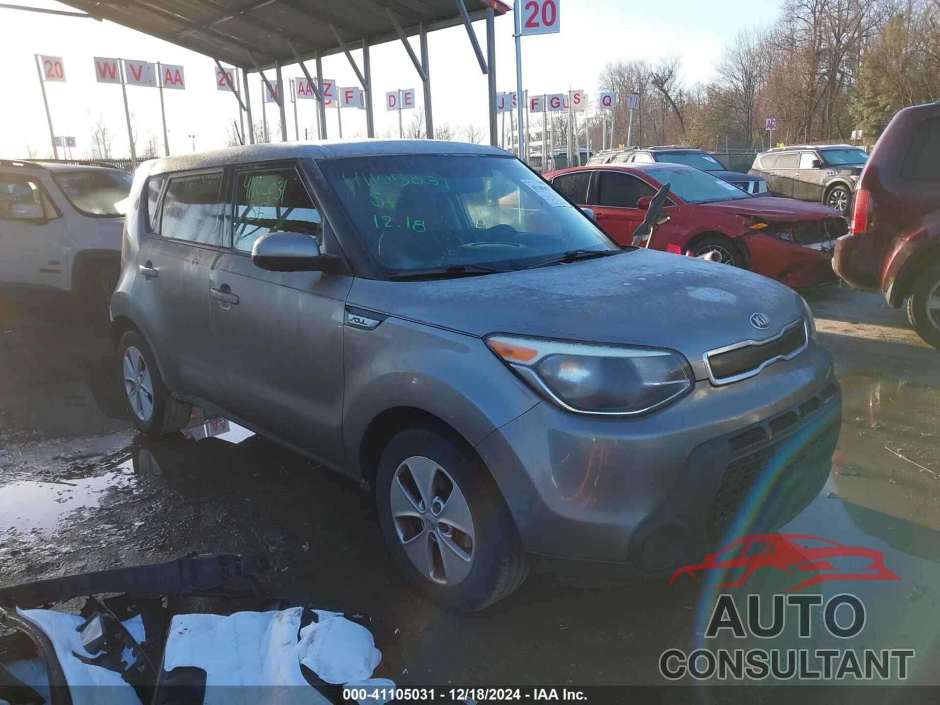 KIA SOUL 2015 - KNDJN2A27F7209608