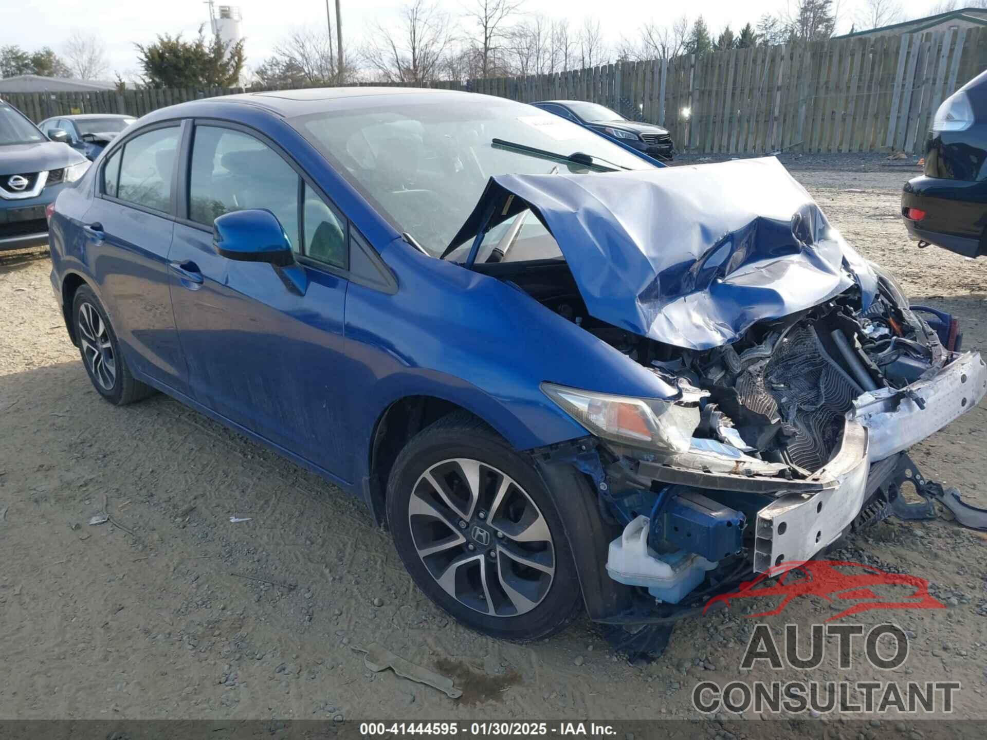 HONDA CIVIC 2013 - 19XFB2F83DE041278
