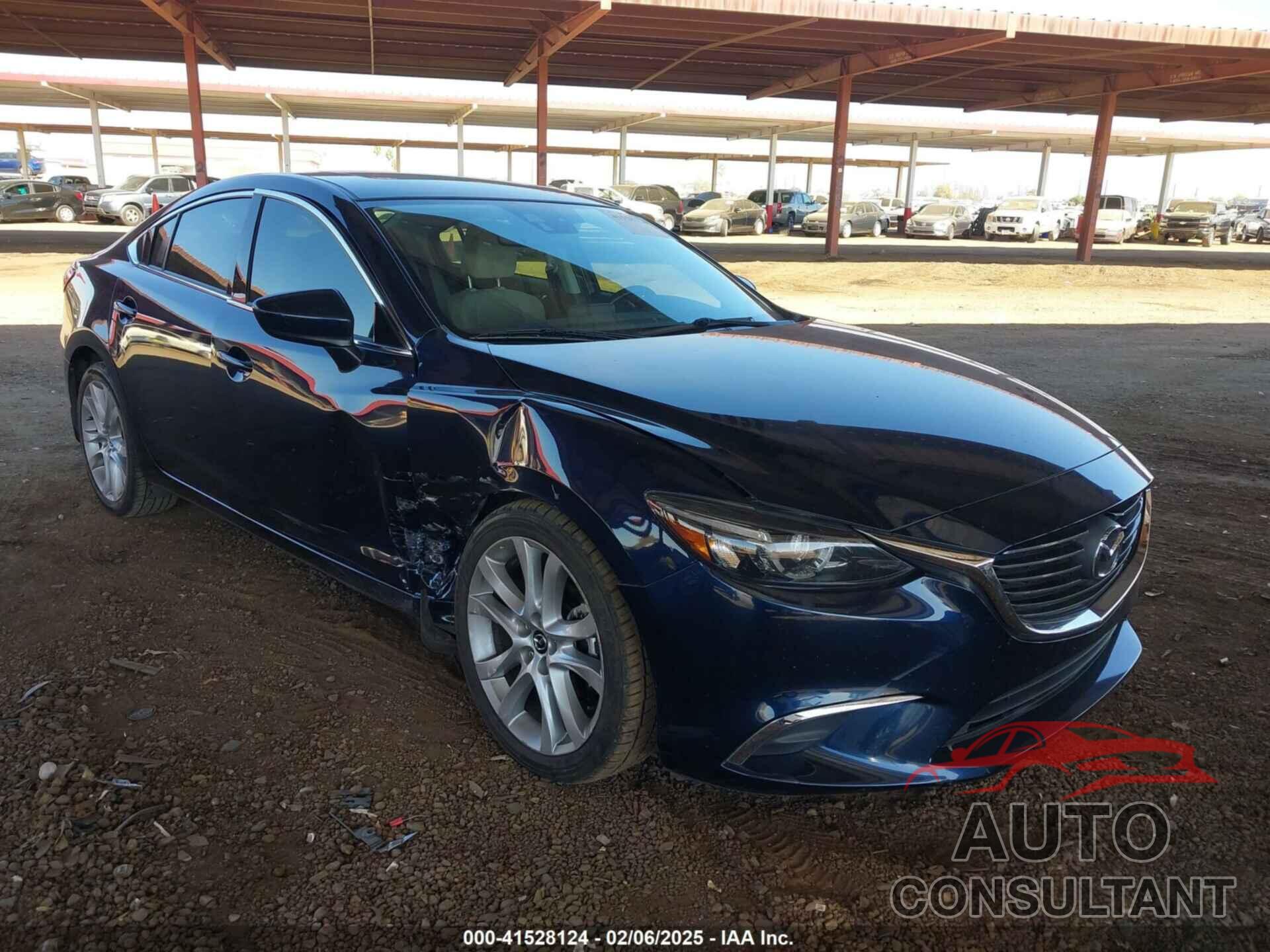 MAZDA MAZDA6 2016 - JM1GJ1T5XG1434388