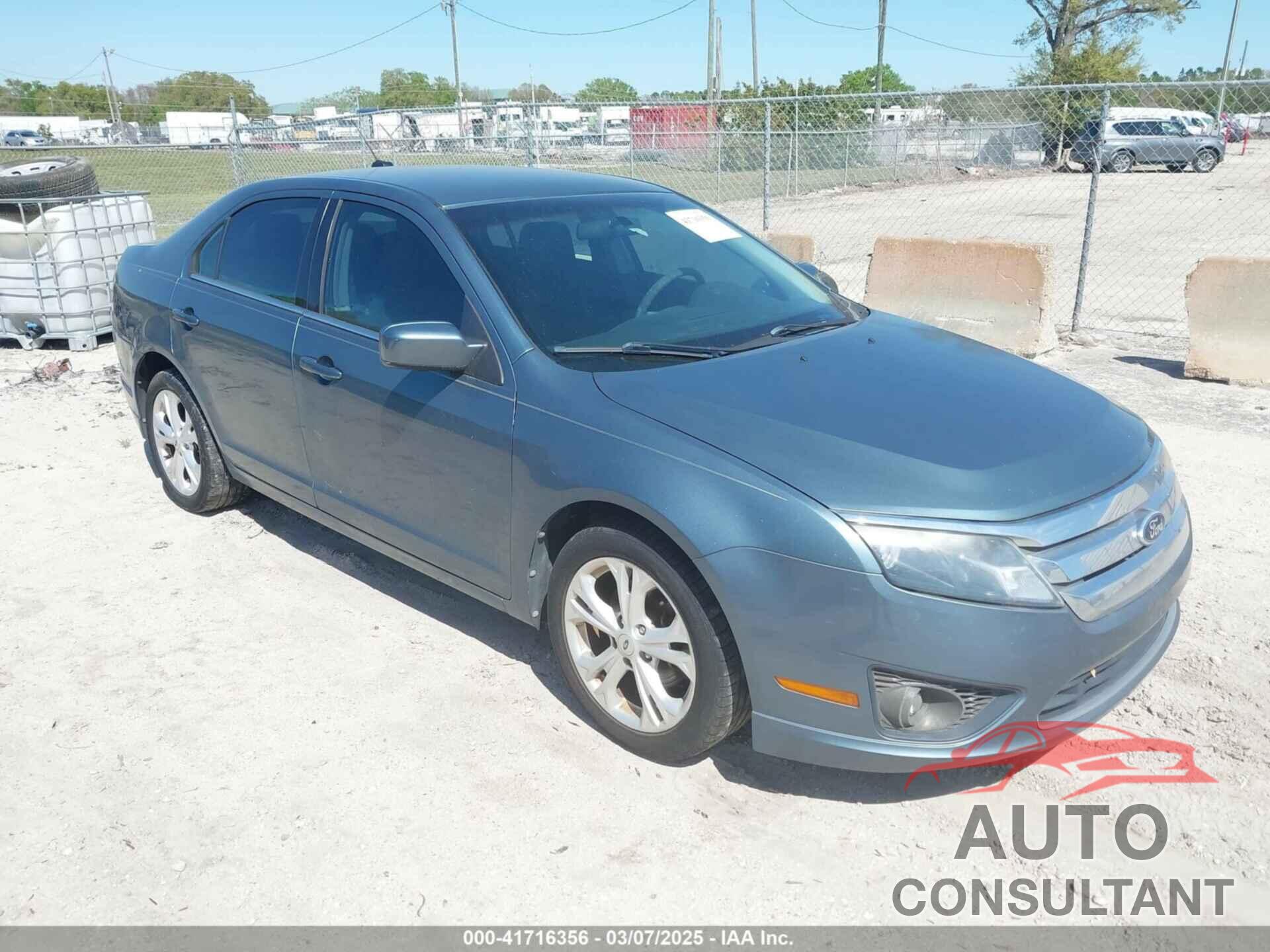 FORD FUSION 2012 - 3FAHP0HA2CR441702