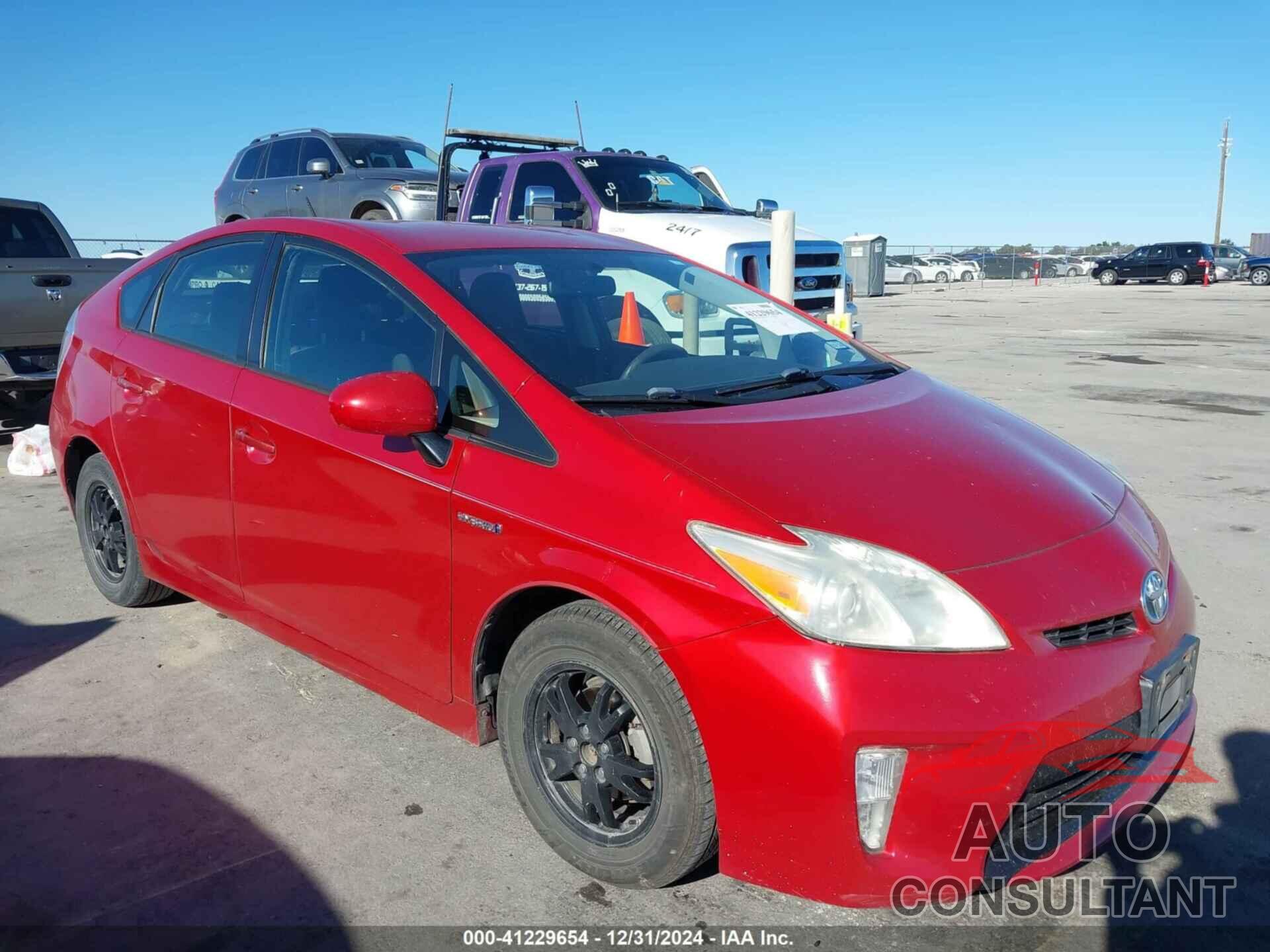 TOYOTA PRIUS 2012 - JTDKN3DU9C0335853