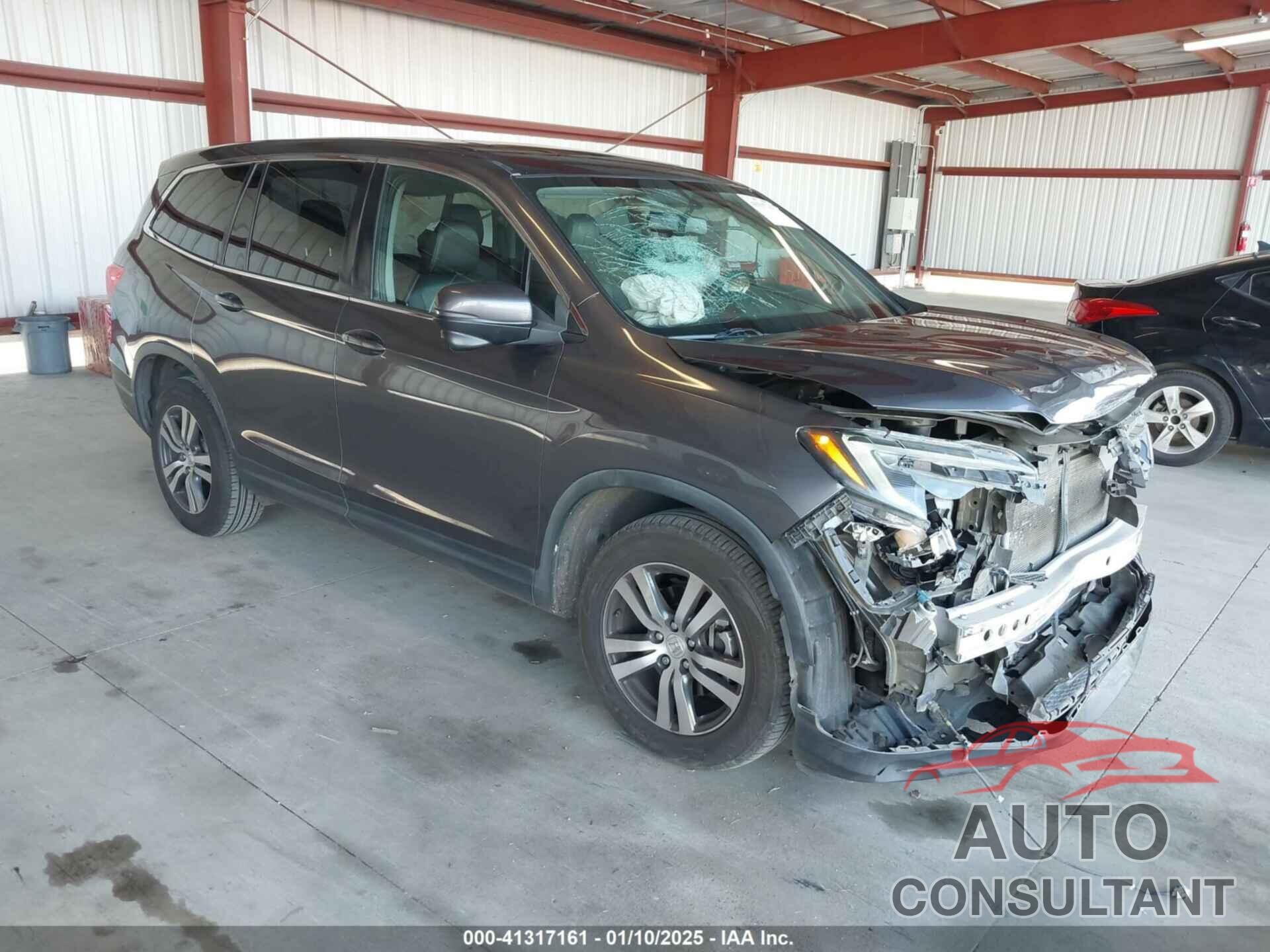 HONDA PILOT 2017 - 5FNYF5H57HB045352