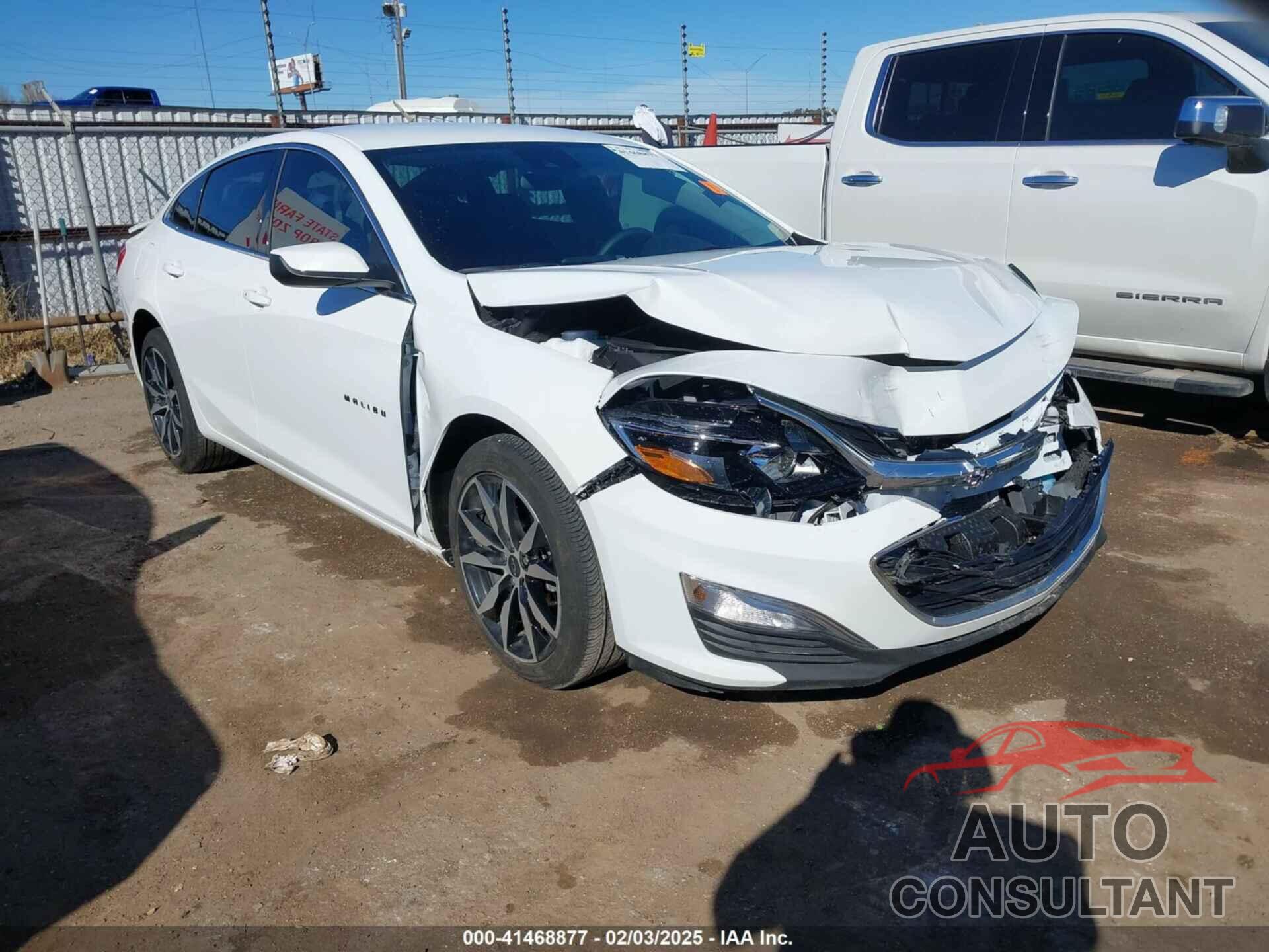 CHEVROLET MALIBU 2025 - 1G1ZG5ST6SF110485