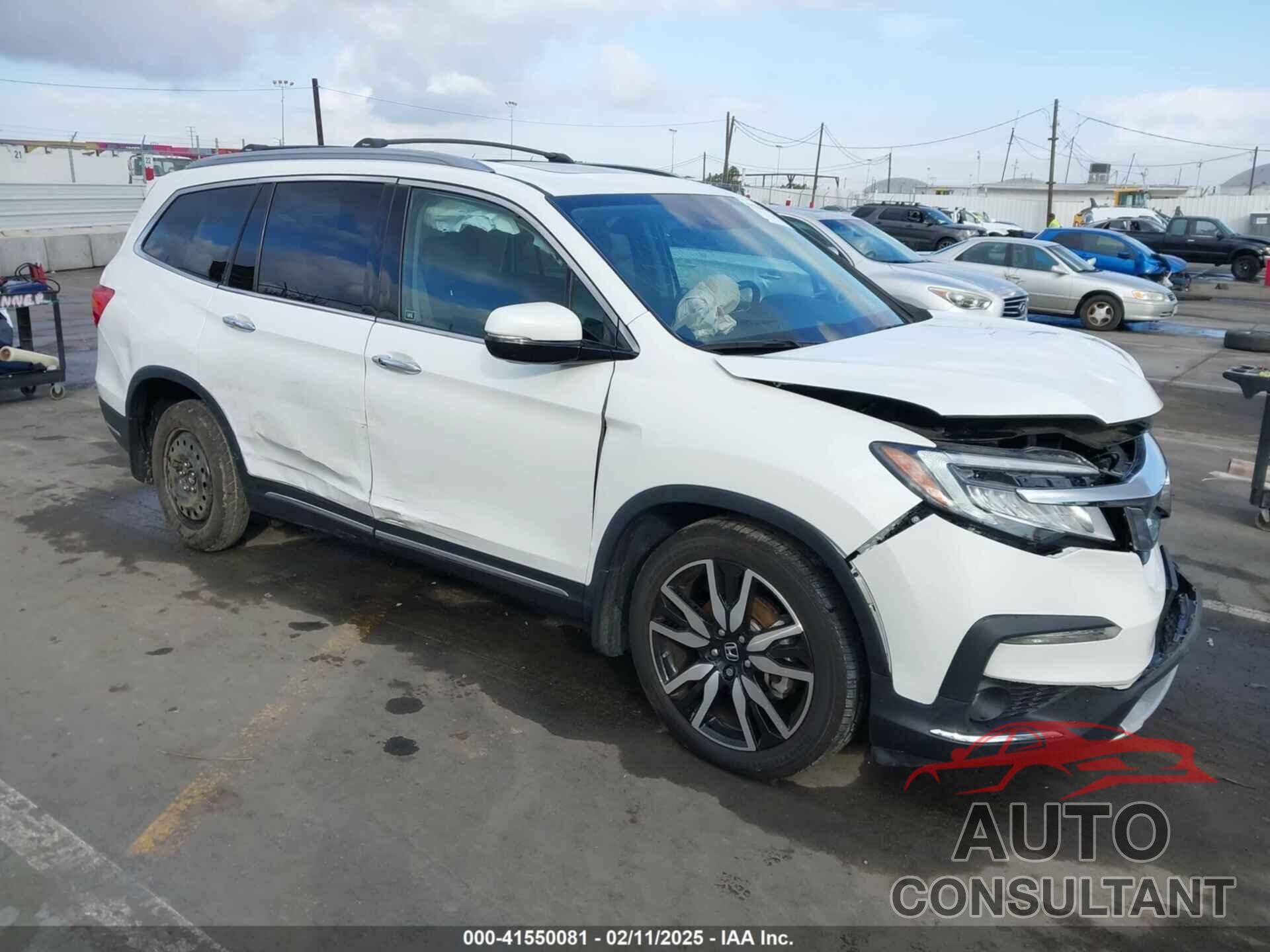 HONDA PILOT 2022 - 5FNYF6H02NB043594