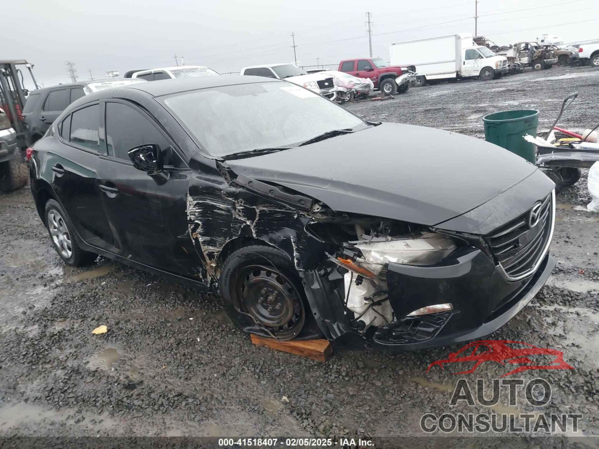MAZDA MAZDA3 2016 - JM1BM1T7XG1308342