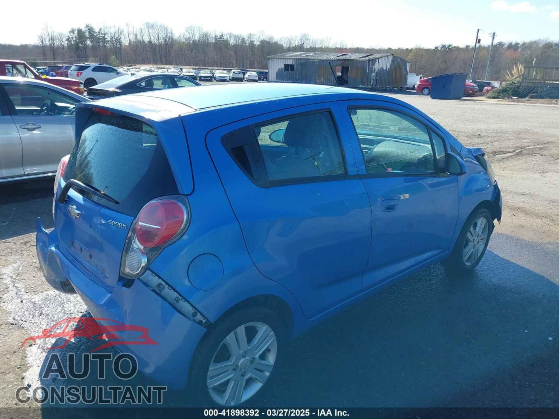 CHEVROLET SPARK 2013 - KL8CB6S90DC574505