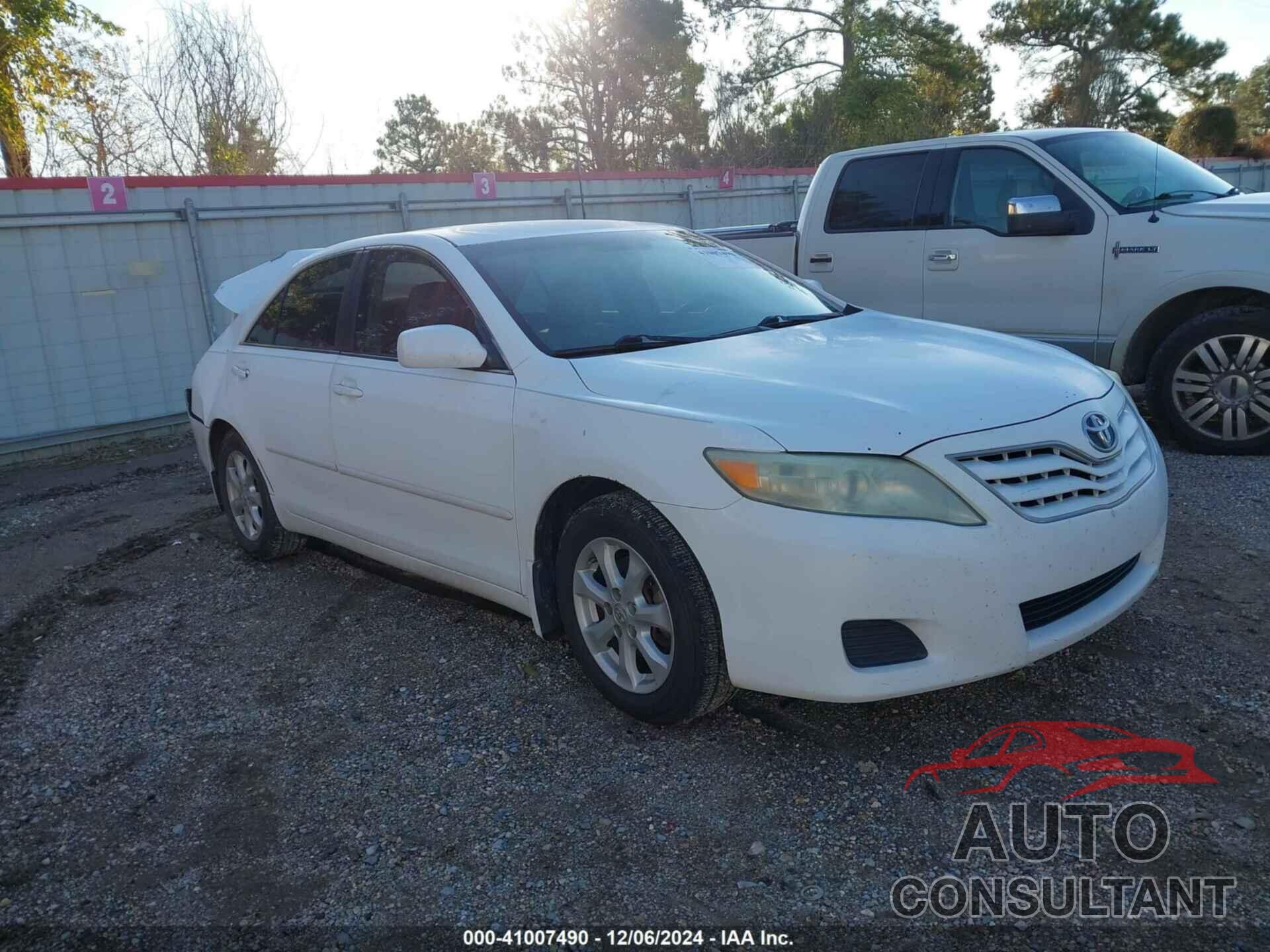 TOYOTA CAMRY 2010 - 4T4BF3EK1AR069584