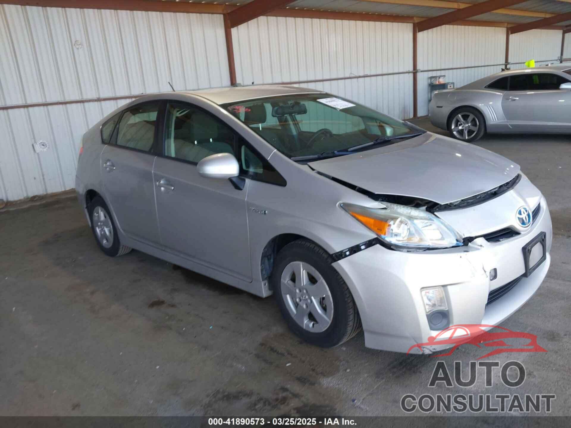 TOYOTA PRIUS 2011 - JTDKN3DU5B1474337