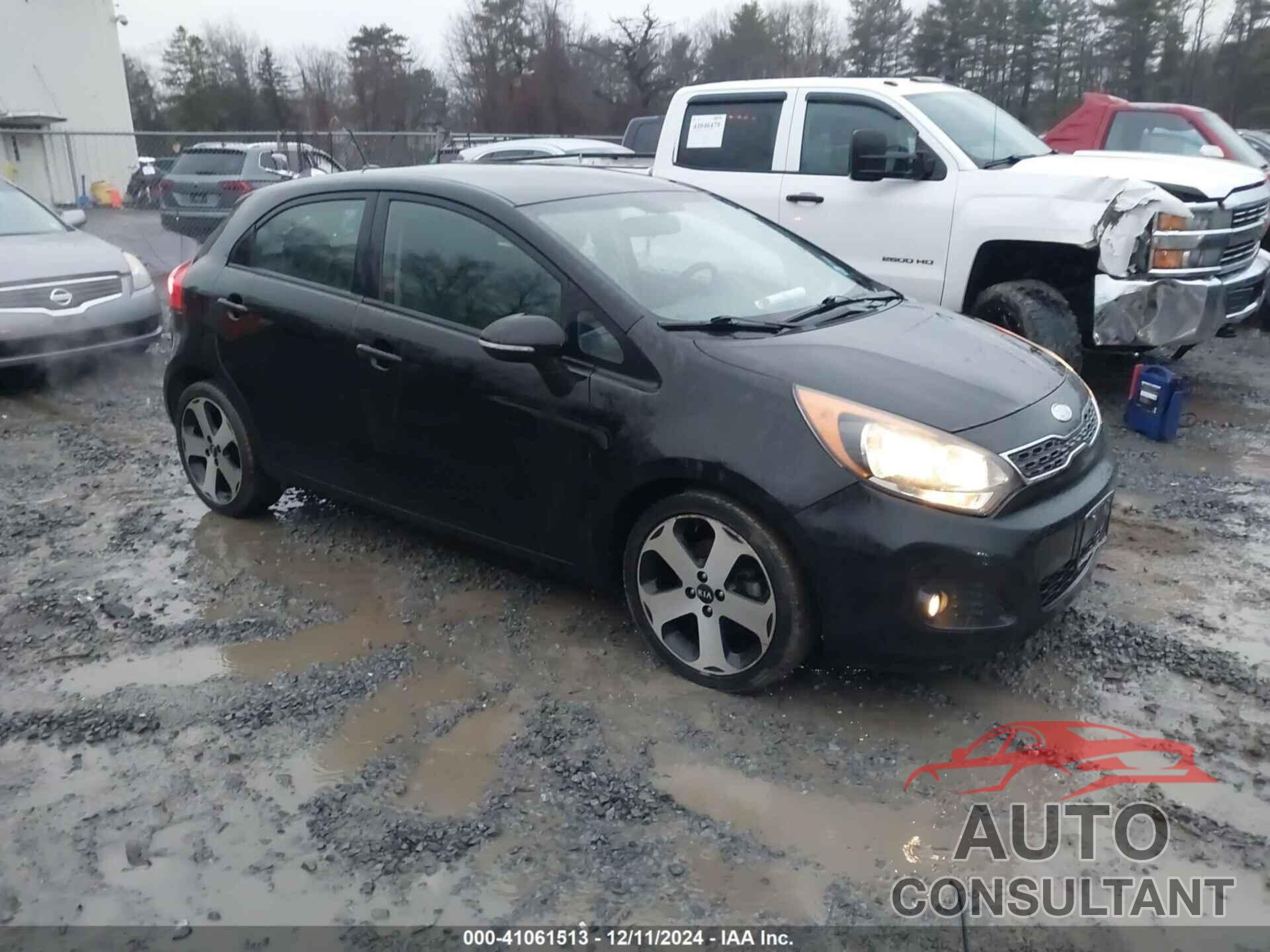 KIA RIO5 2012 - KNADN5A30C6016044