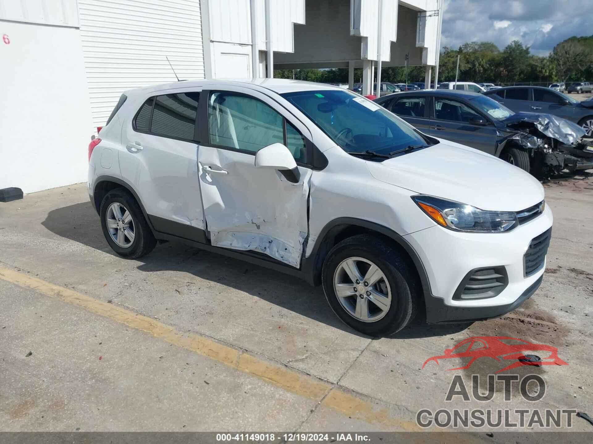 CHEVROLET TRAX 2020 - 3GNCJKSB9LL155942