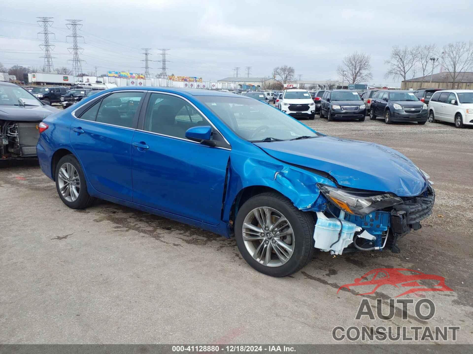TOYOTA CAMRY 2017 - 4T1BF1FK5HU657494