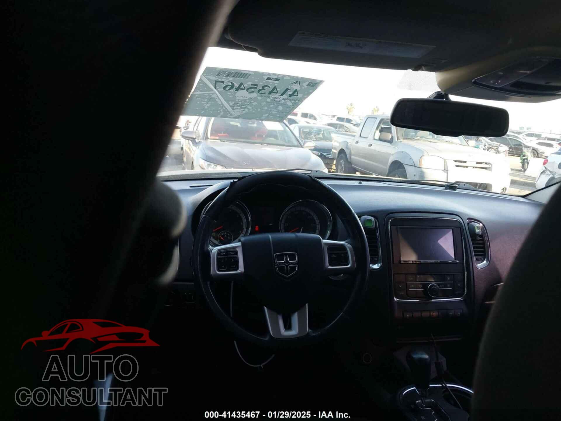 DODGE DURANGO 2013 - 1C4RDHAGXDC575037