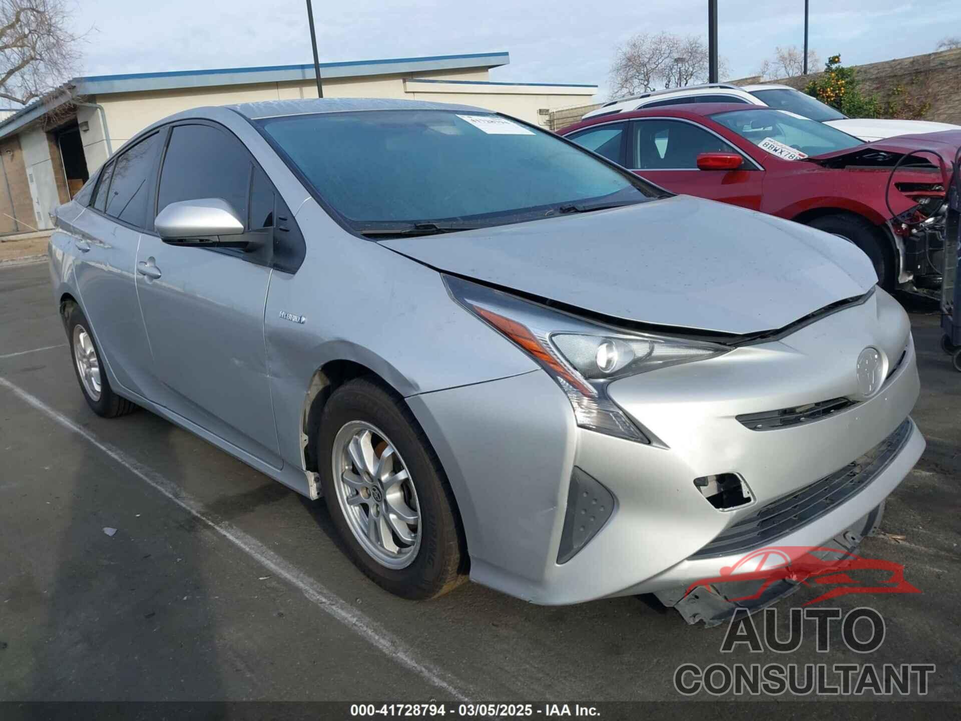 TOYOTA PRIUS 2016 - JTDKBRFU2G3508903