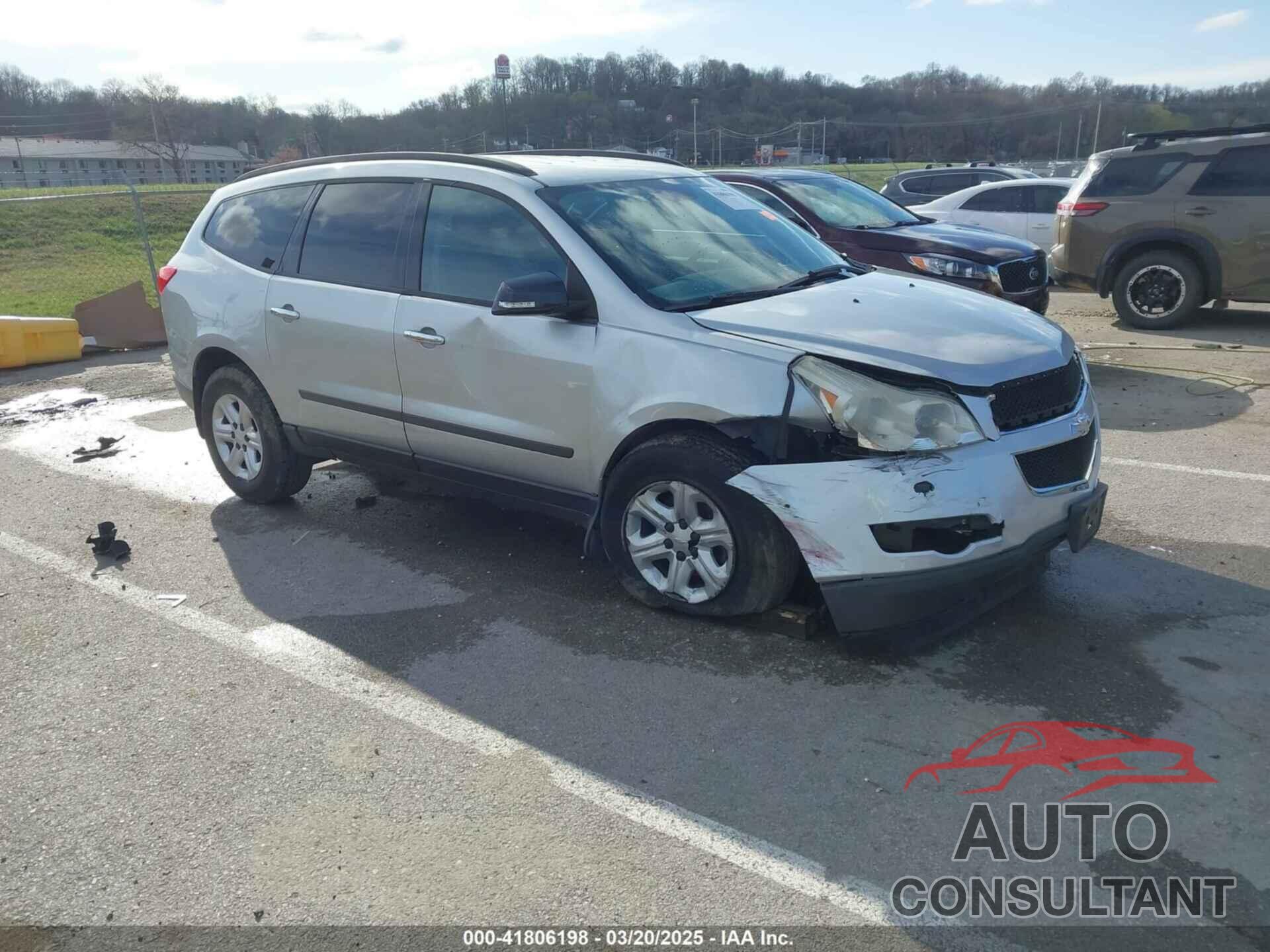 CHEVROLET TRAVERSE 2012 - 1GNKRFED7CJ330186