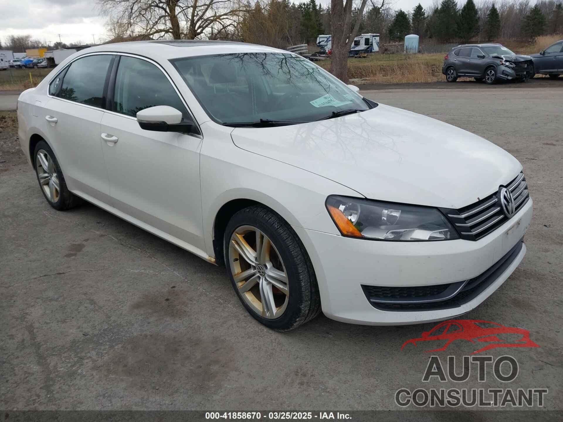 VOLKSWAGEN PASSAT 2014 - 1VWBS7A36EC051767