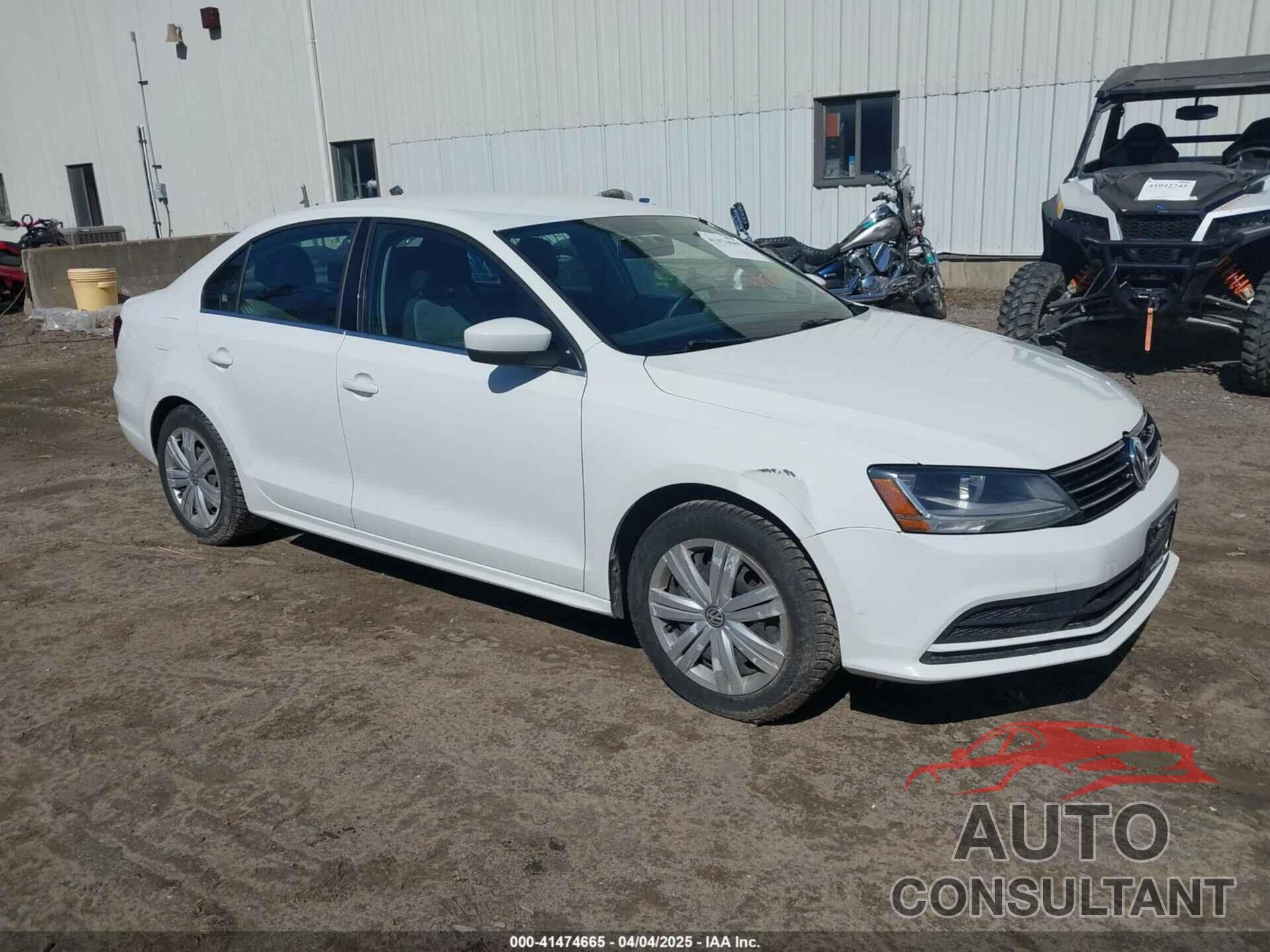 VOLKSWAGEN JETTA 2017 - 3VW2B7AJ0HM350141