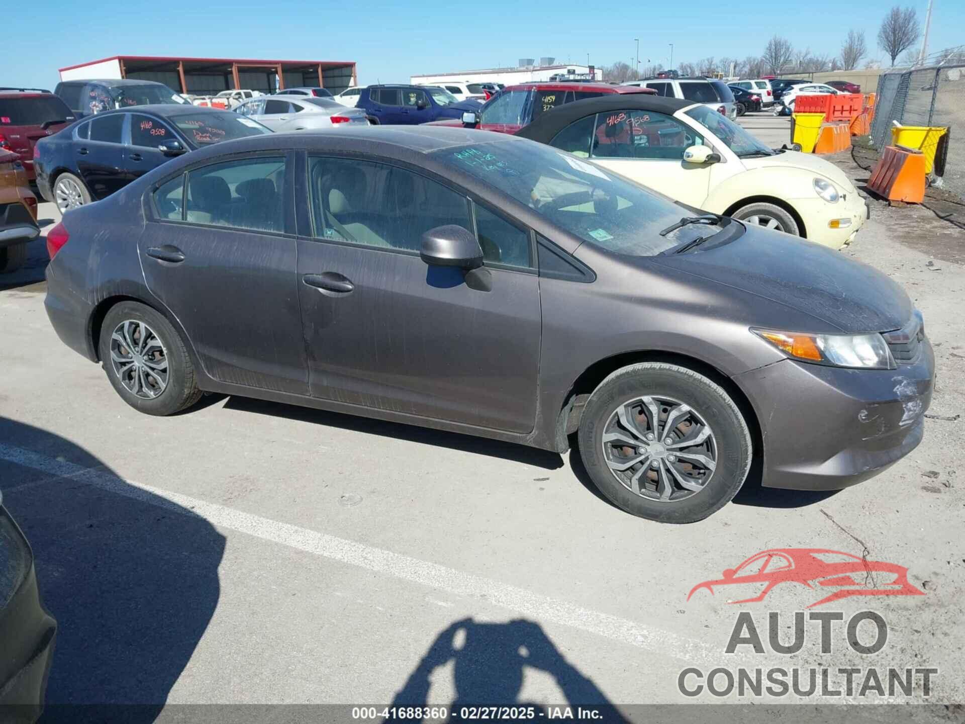 HONDA CIVIC 2012 - 2HGFB2F53CH578579