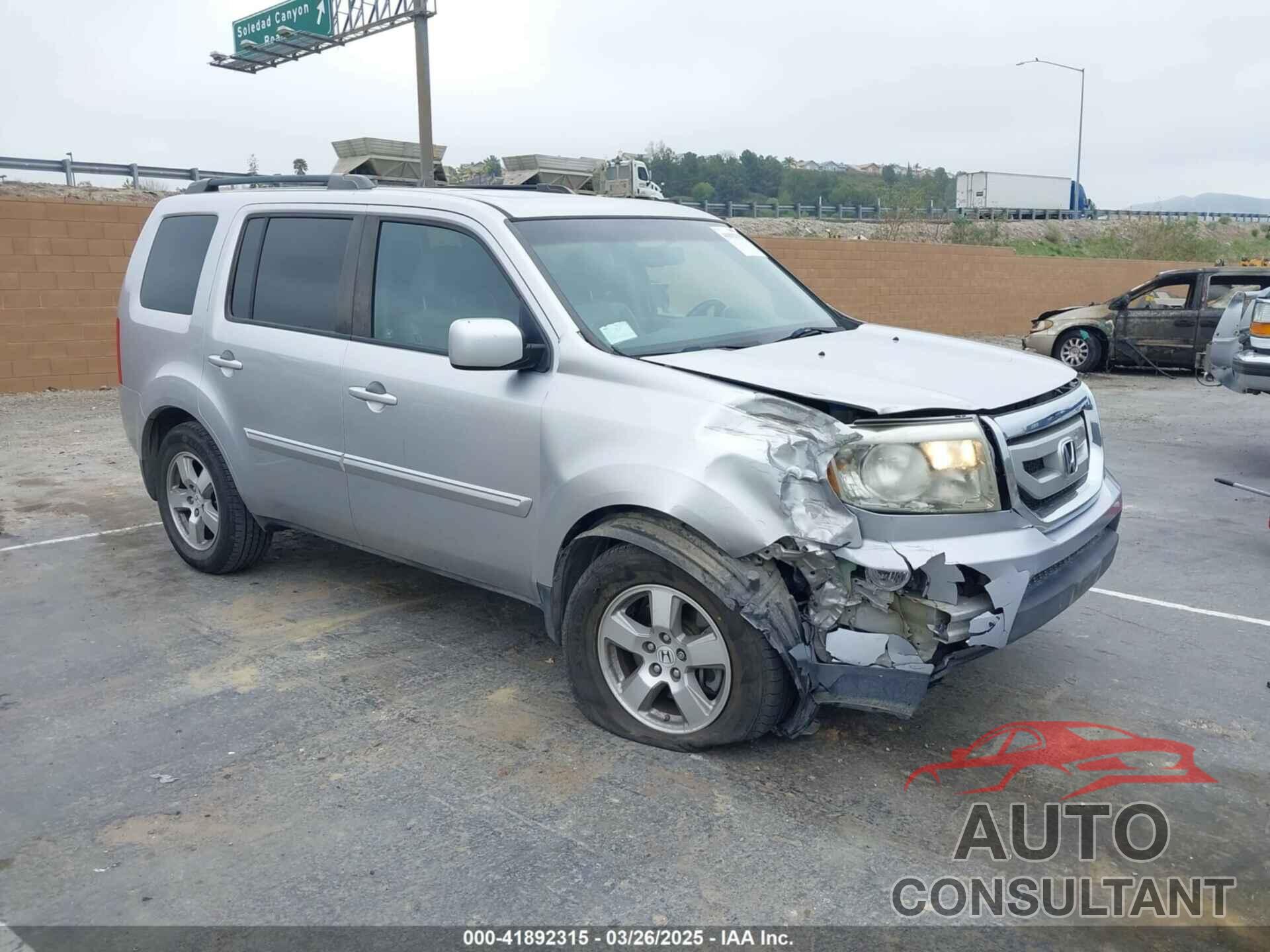 HONDA PILOT 2011 - 5FNYF3H56BB056242