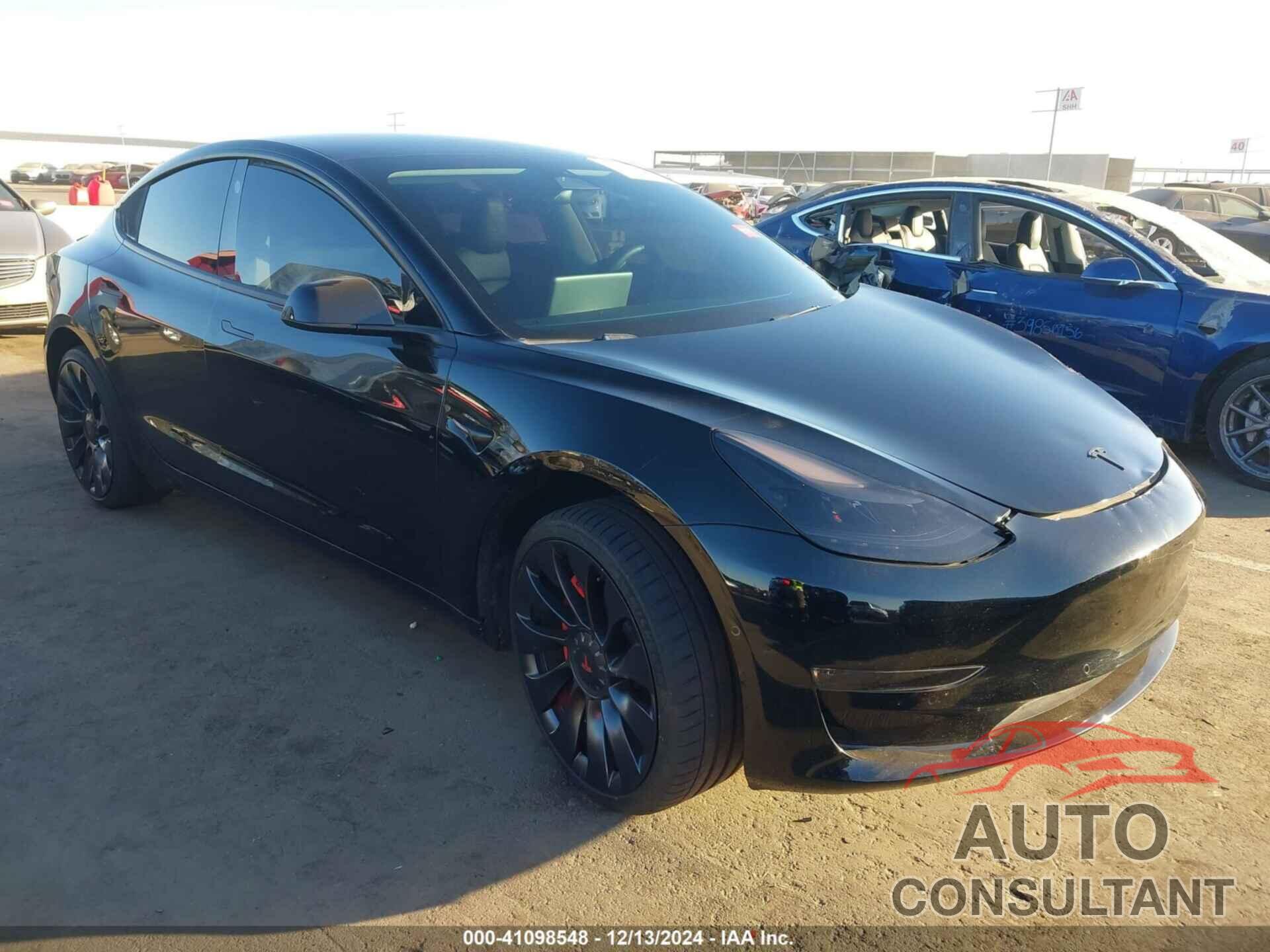 TESLA MODEL 3 2022 - 5YJ3E1EB5NF313360