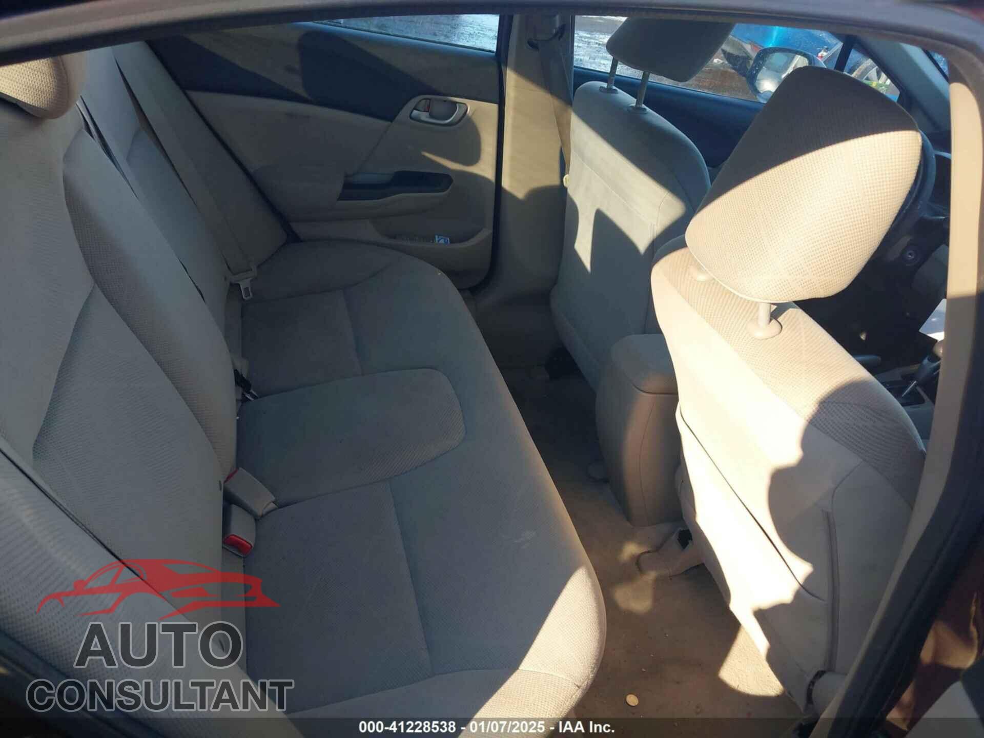 HONDA CIVIC SDN 2012 - 19XFB2F5XCE057949
