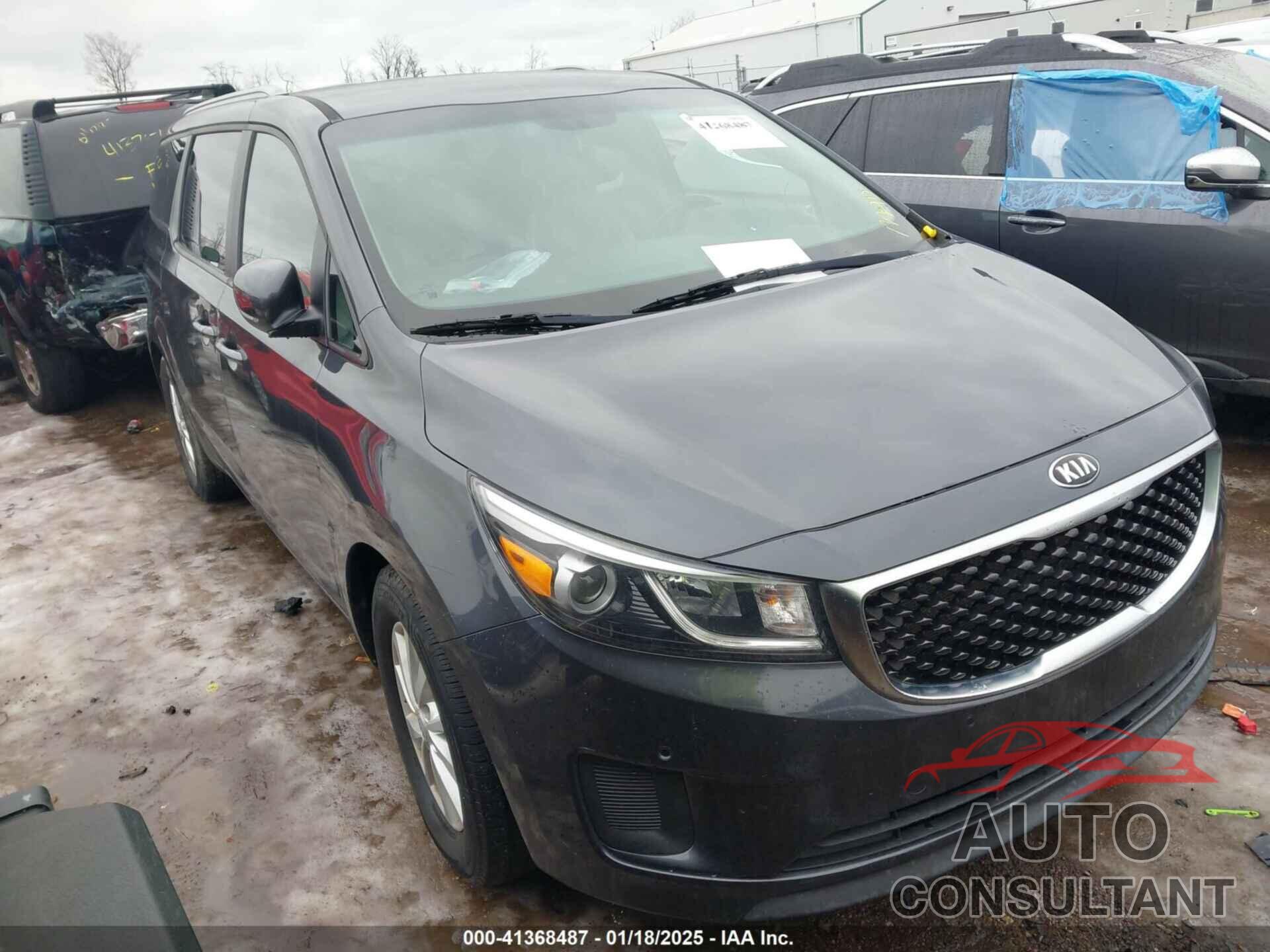 KIA SEDONA 2017 - KNDMB5C12H6247364