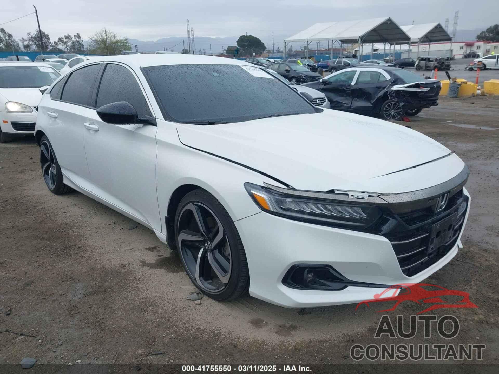 HONDA ACCORD 2021 - 1HGCV1F33MA018645