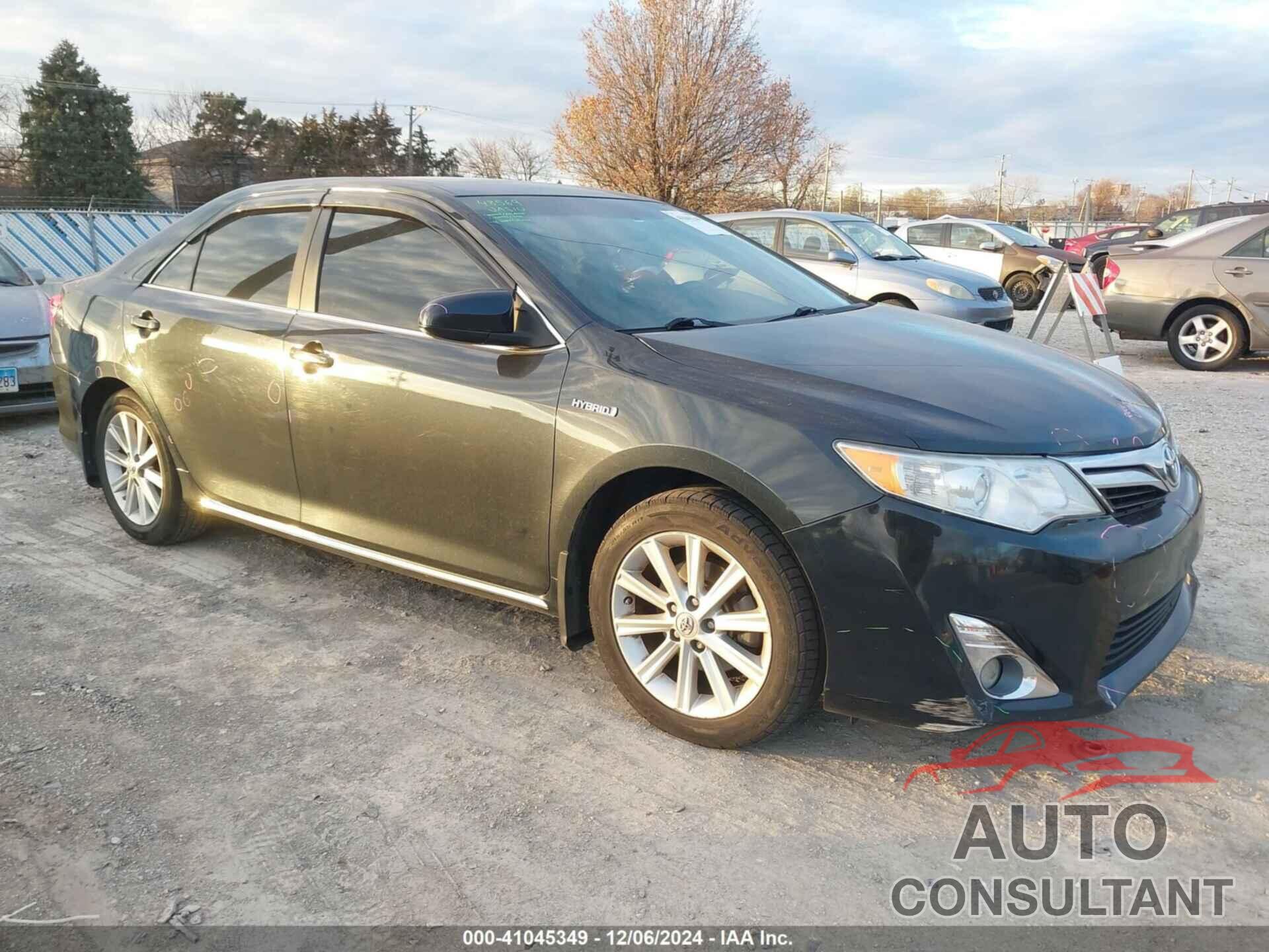 TOYOTA CAMRY HYBRID 2012 - 4T1BD1FK2CU007830